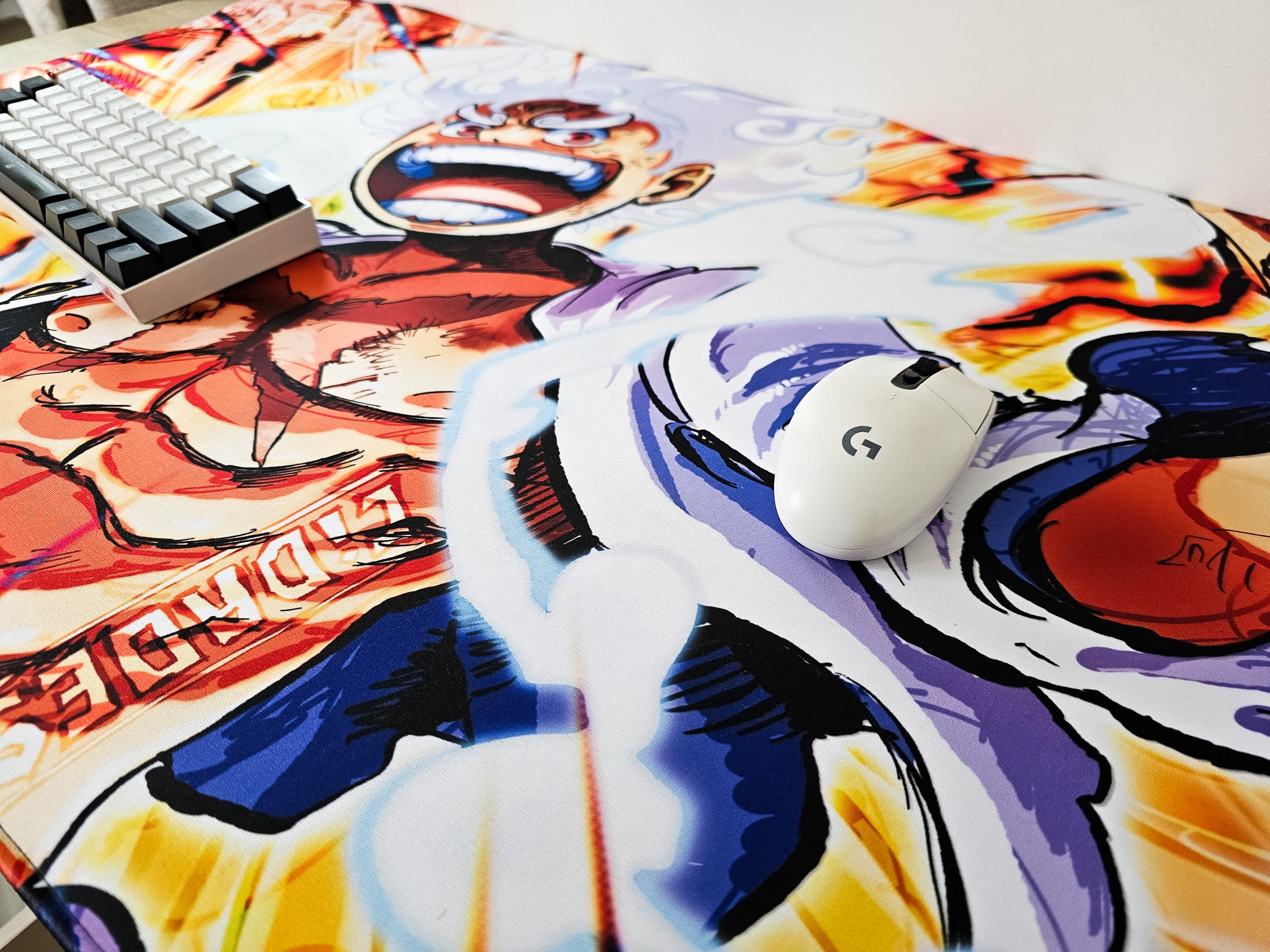Mousepad Luffy Gear 5 | NOTMID