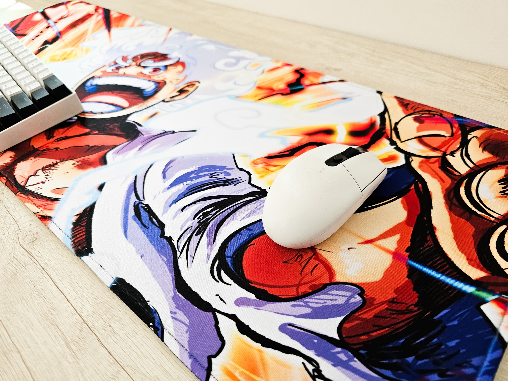Mousepad Luffy Gear 5 | NOTMID
