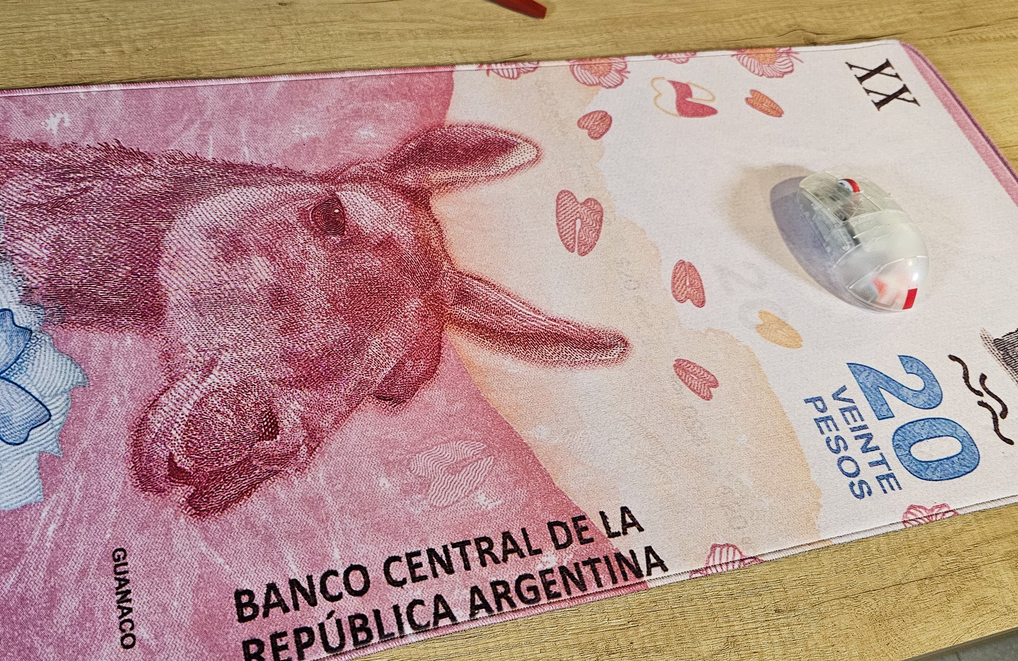 Mousepad 20 Pesos Guanaco | NOTMID