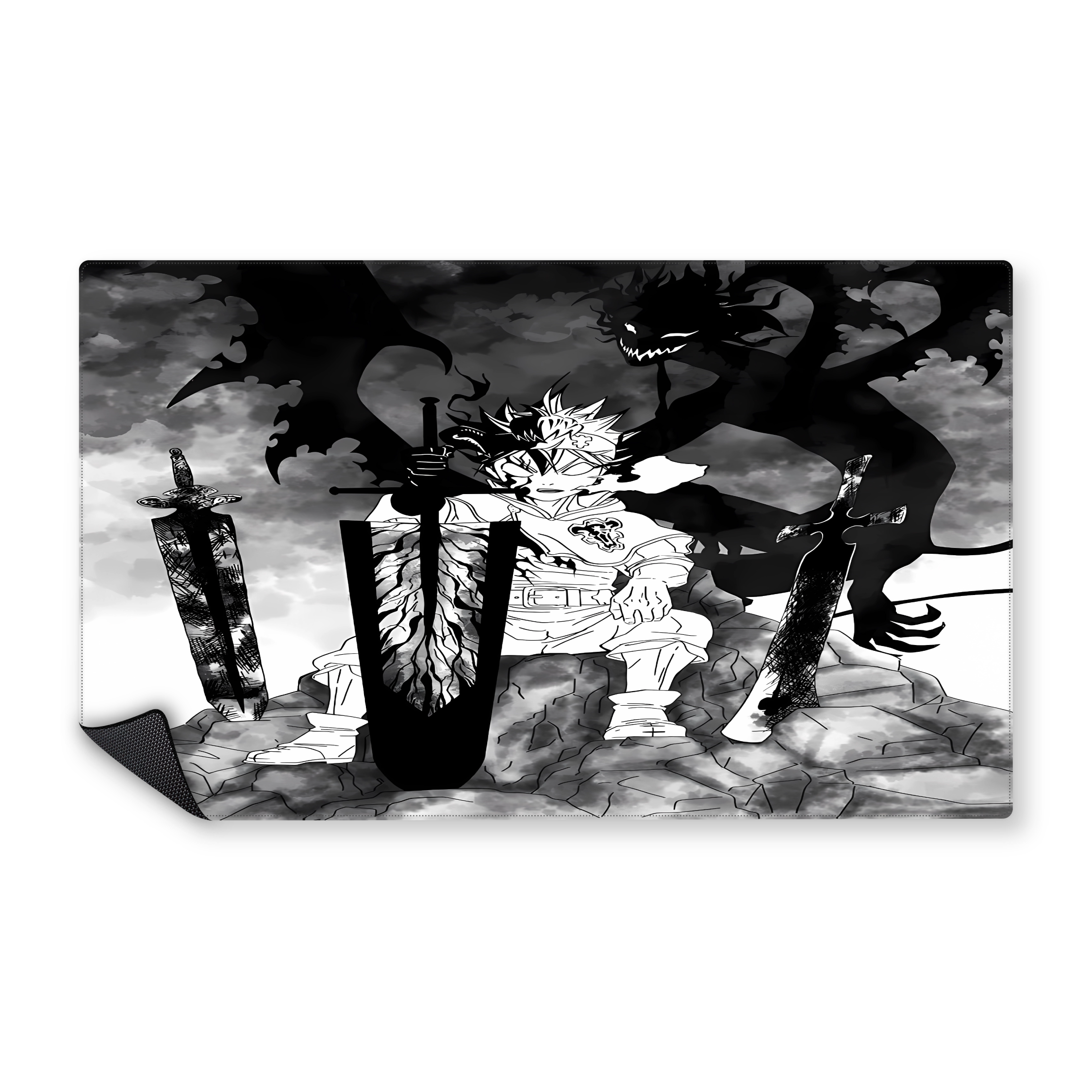 Mousepad Asta black clover 100x60 Classic | Custom