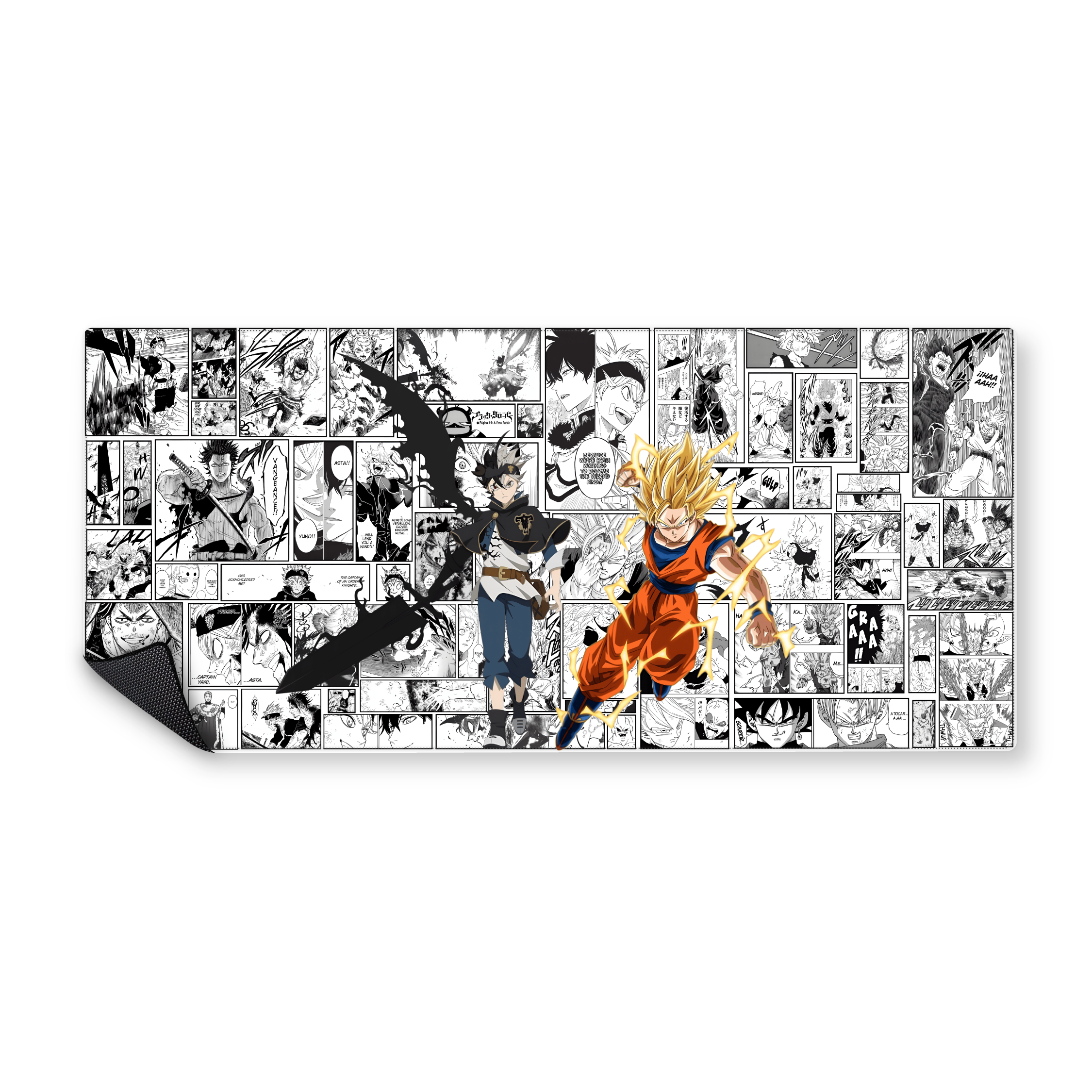 Mousepad Asta x Goku 90x40 Classic | Custom