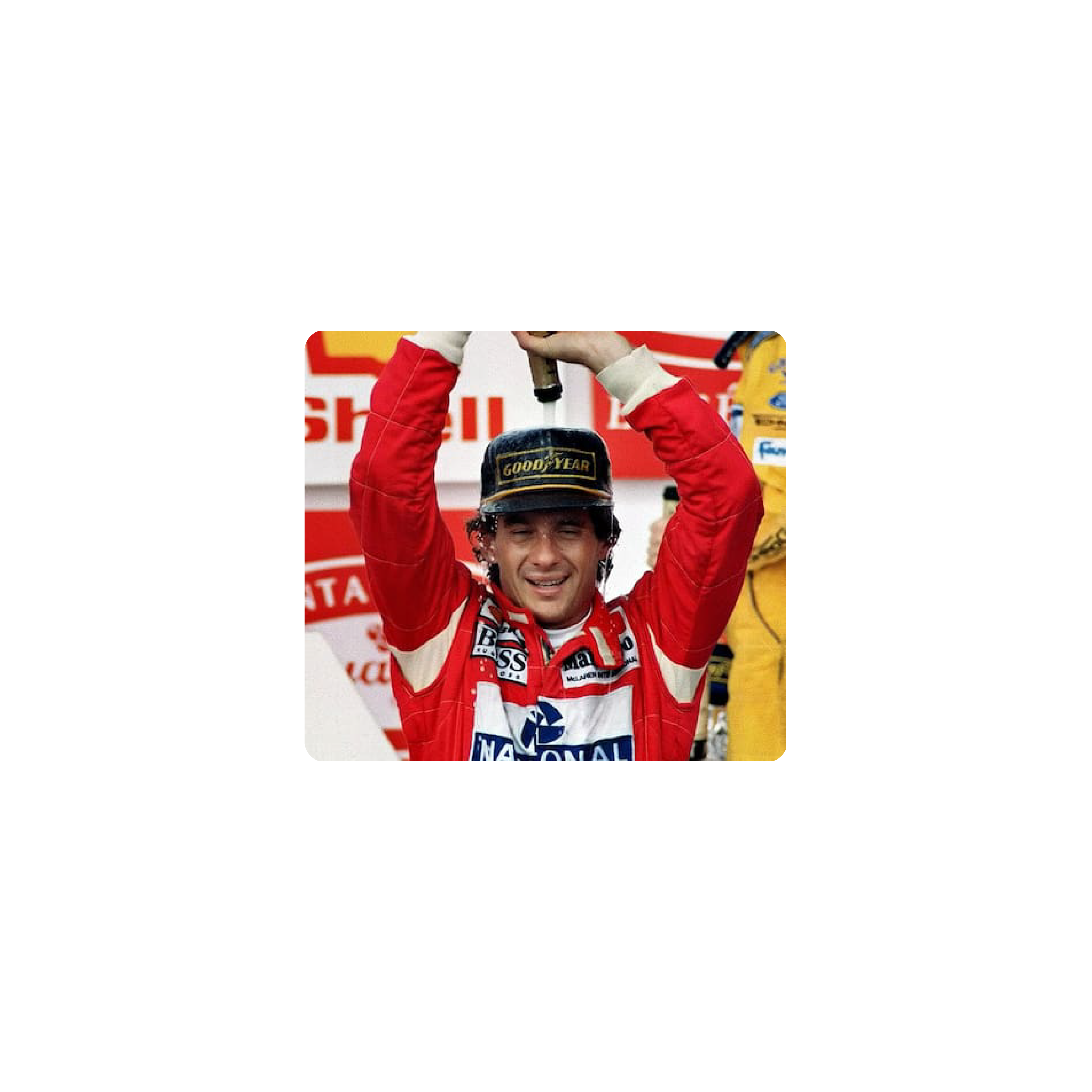 Mousepad Ayrton 50x45 Classic | Custom