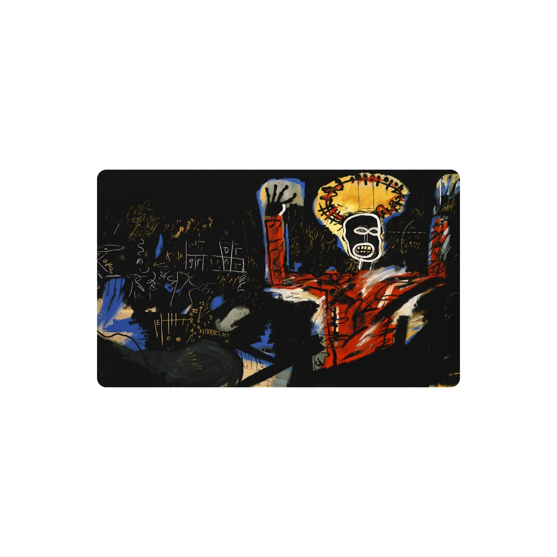 Mousepad Basquiat Profit I 42x25 Classic | Custom