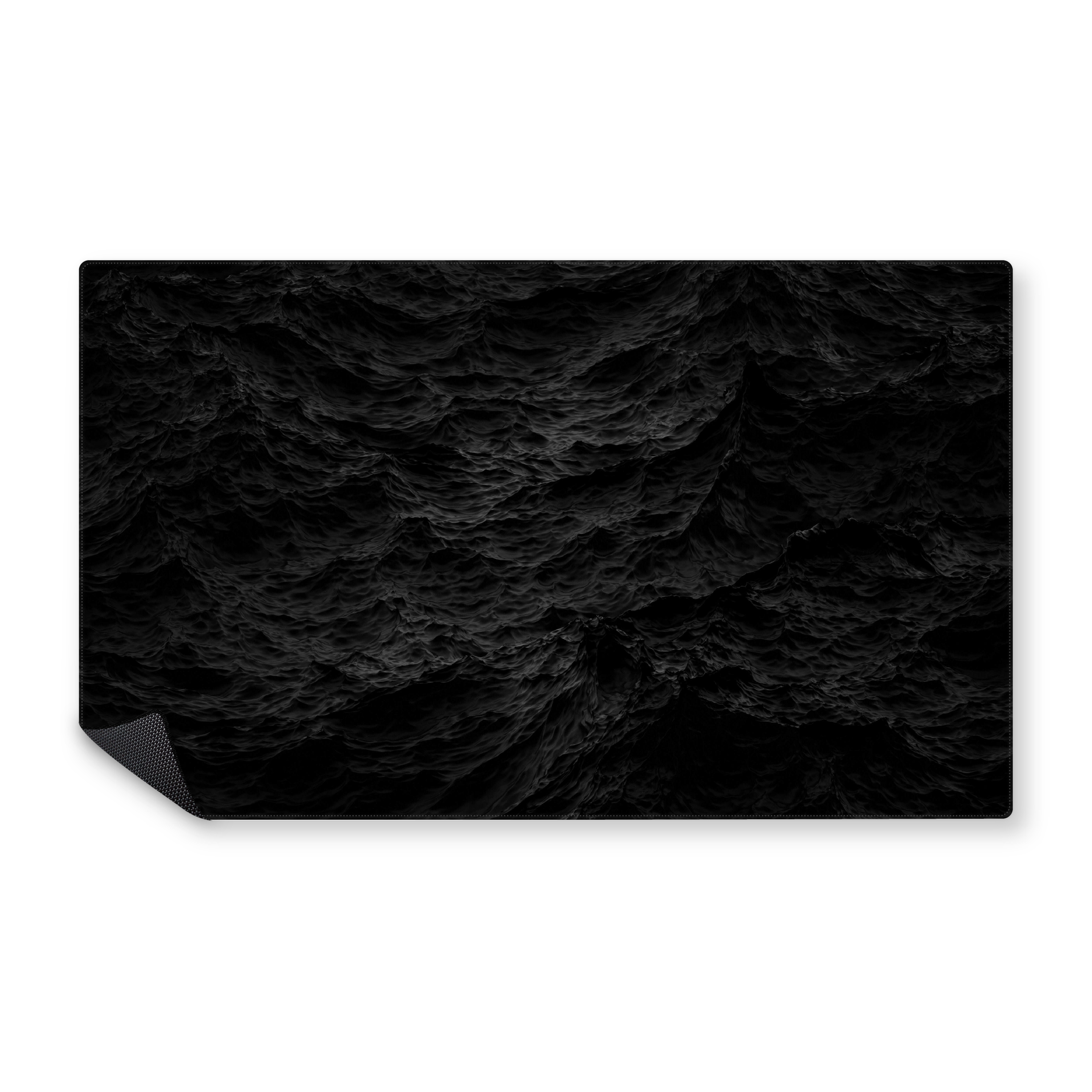 Mousepad Black Waves 100x60 PRO | Custom