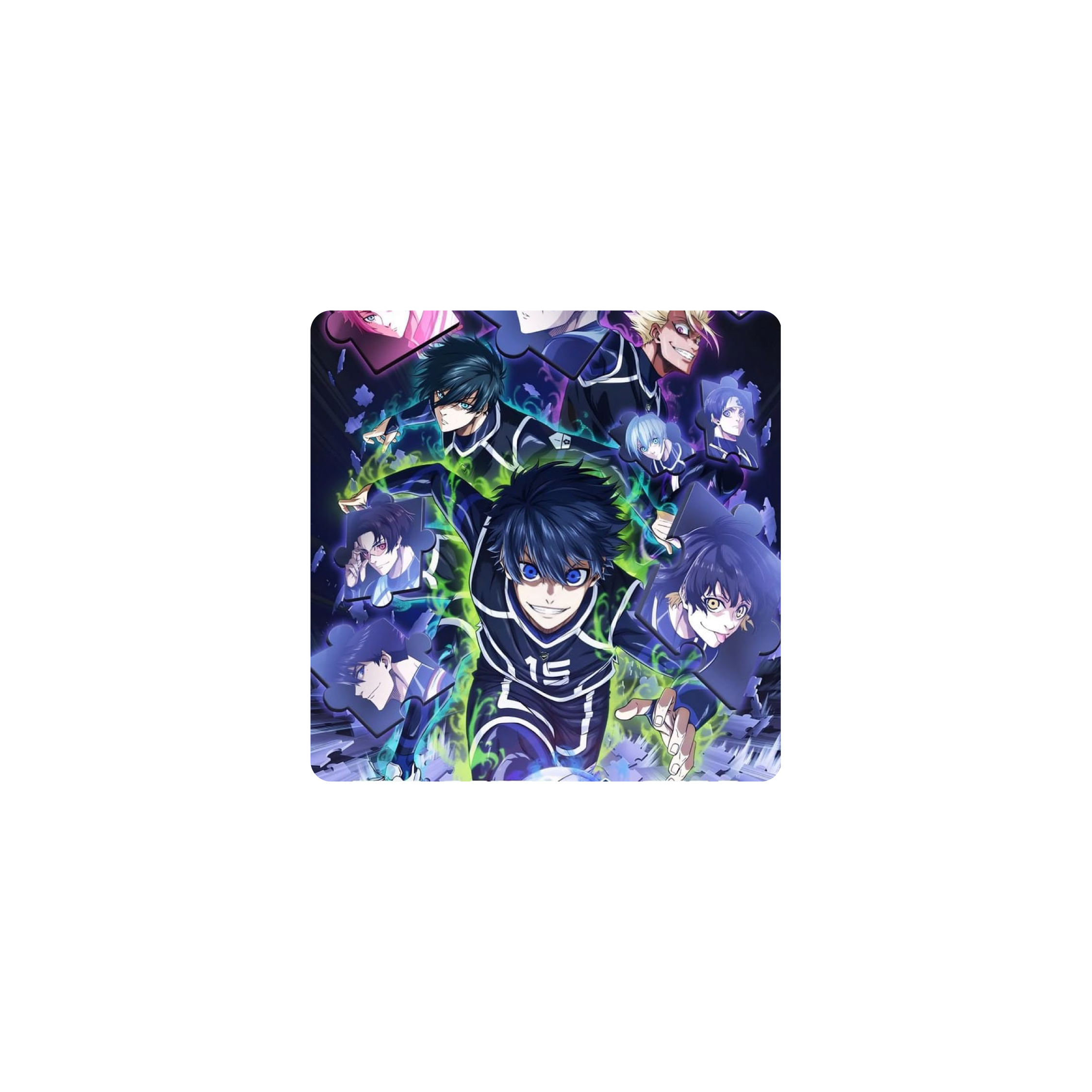 Mousepad Bluelockpad 25x25 PRO | Custom