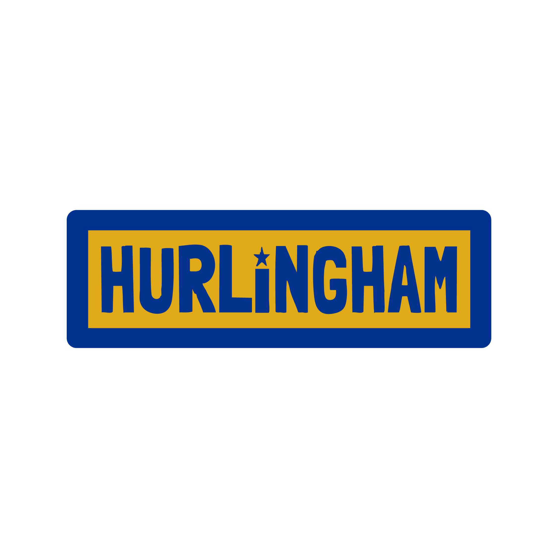 Mousepad Boca Hurlingham 110x35 Classic | Custom