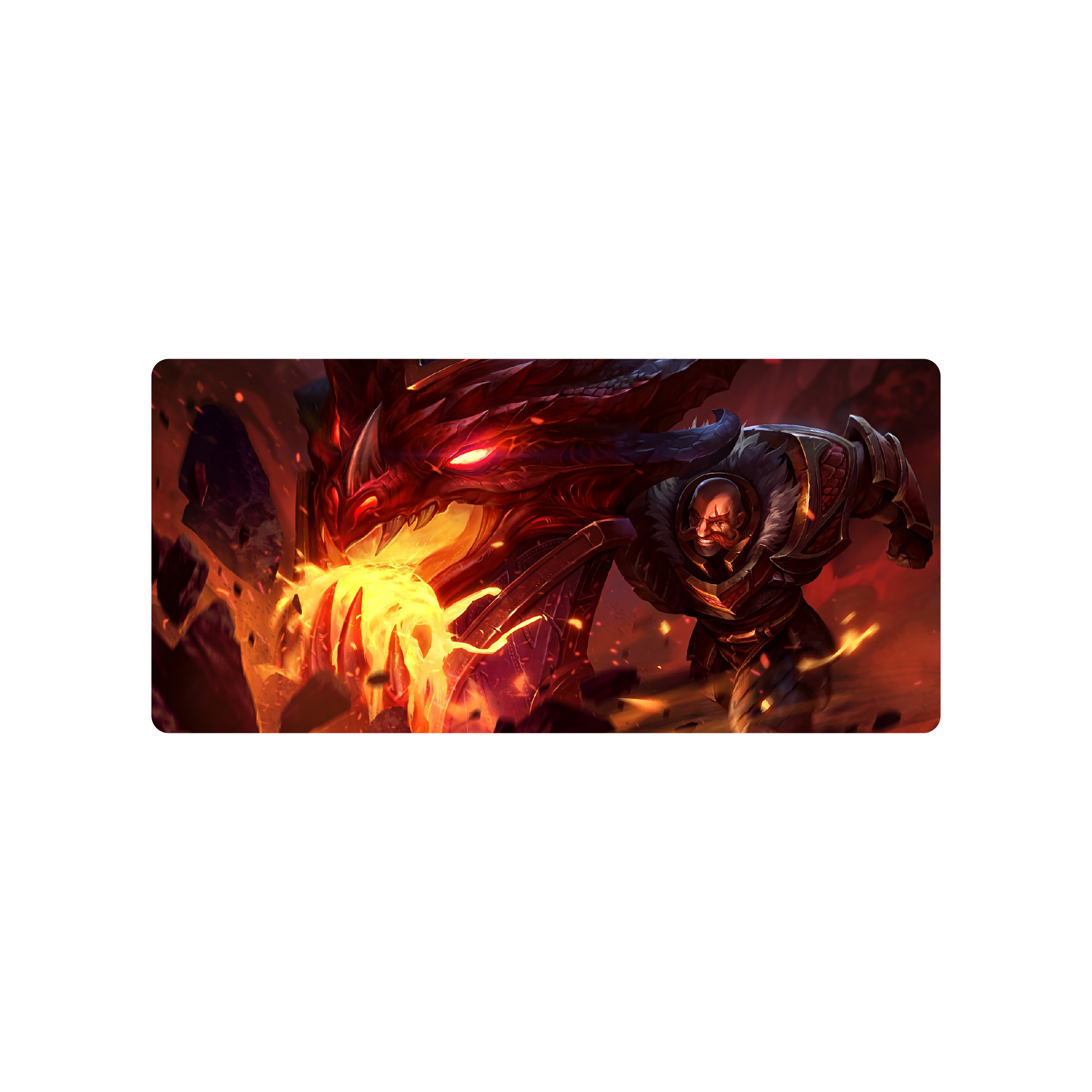 Mousepad Braum league of legends 60x28 Classic | Custom