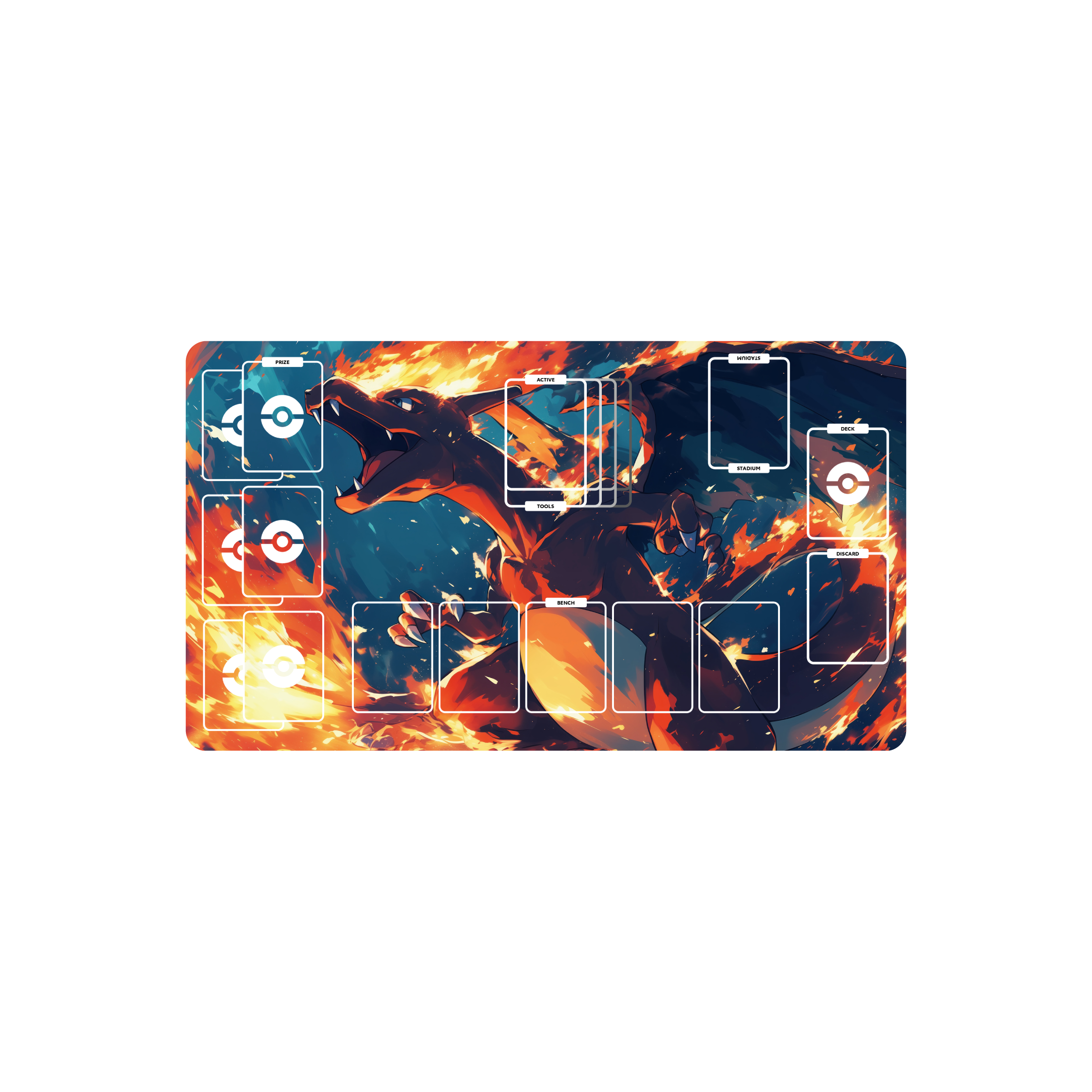 Mousepad Charizard 62x35 Classic | Custom