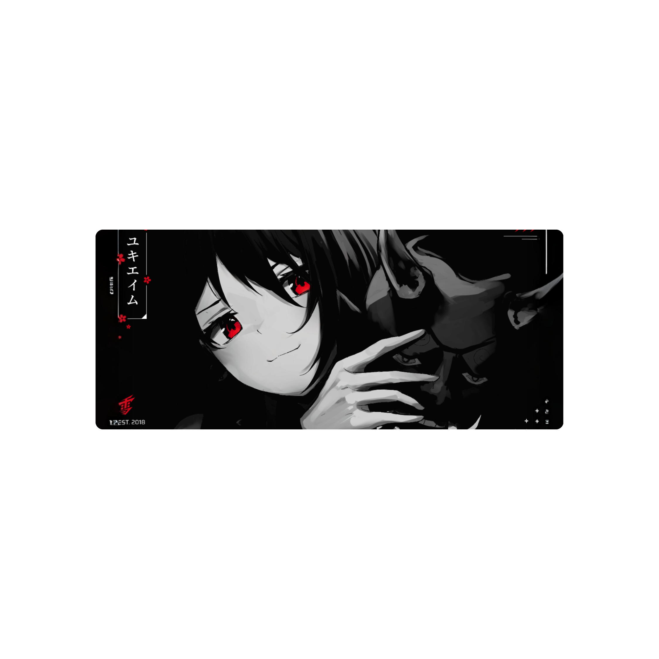 Mousepad Crimson gaze 88x37 PRO | Custom