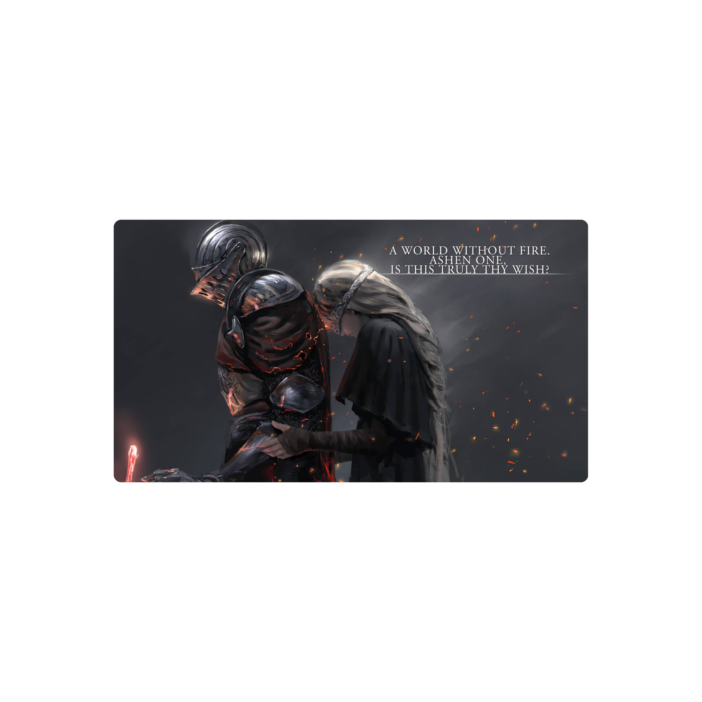 Mousepad Dark Sould Fire Keeper 100x55 PRO | Custom