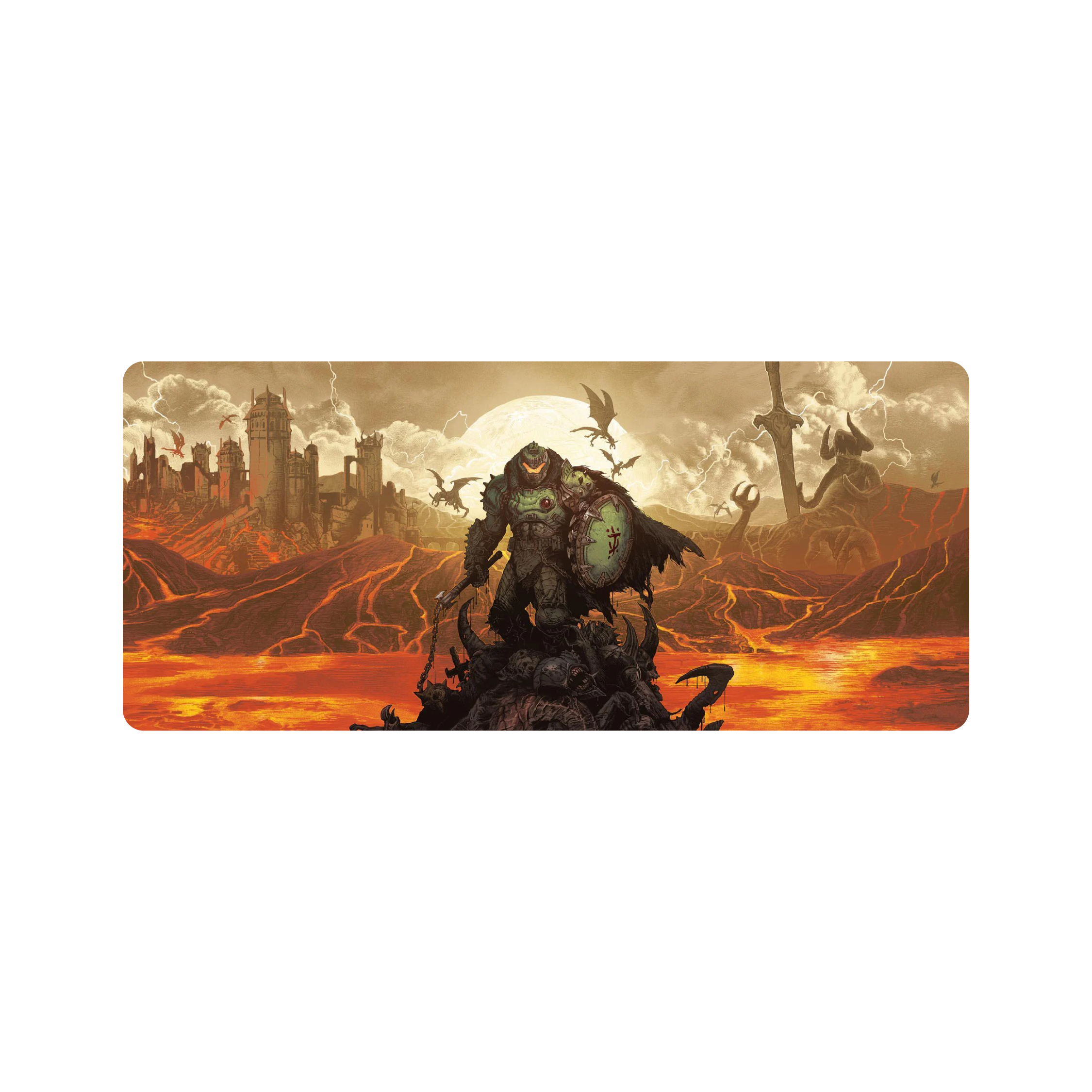 Mousepad Doom Dark Ages 70x30 PRO | Custom
