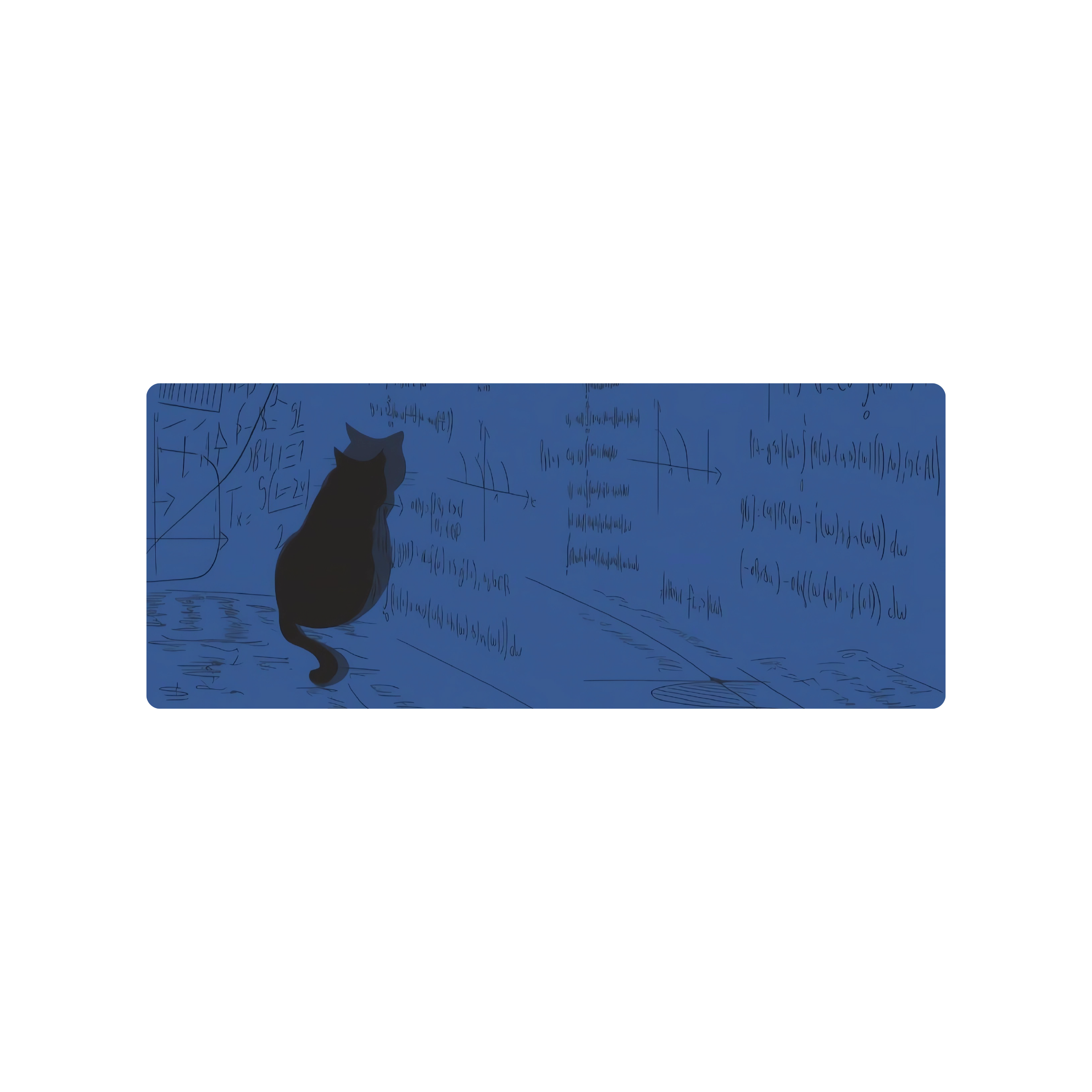 Mousepad El gato de la caja 80x32 PRO | Custom