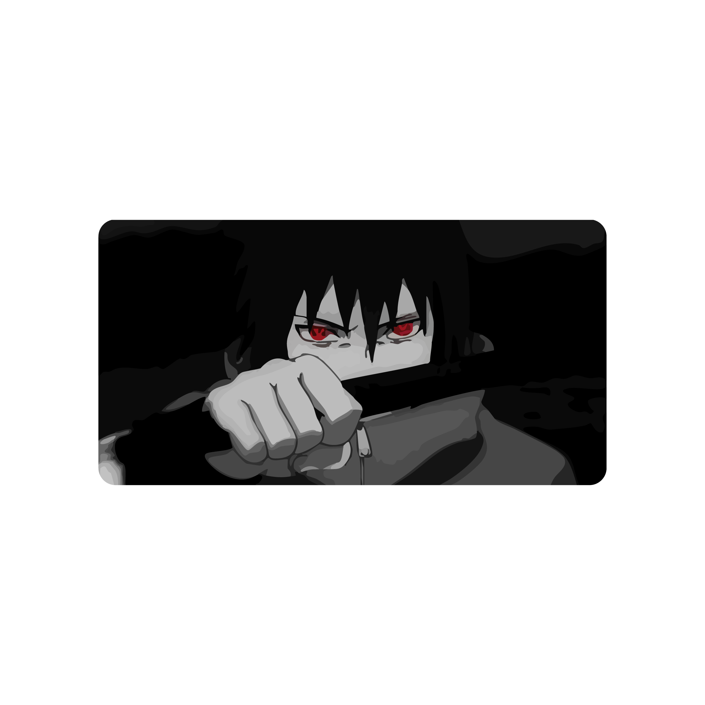 Mousepad El papu sasuke 62x32 Classic | Custom
