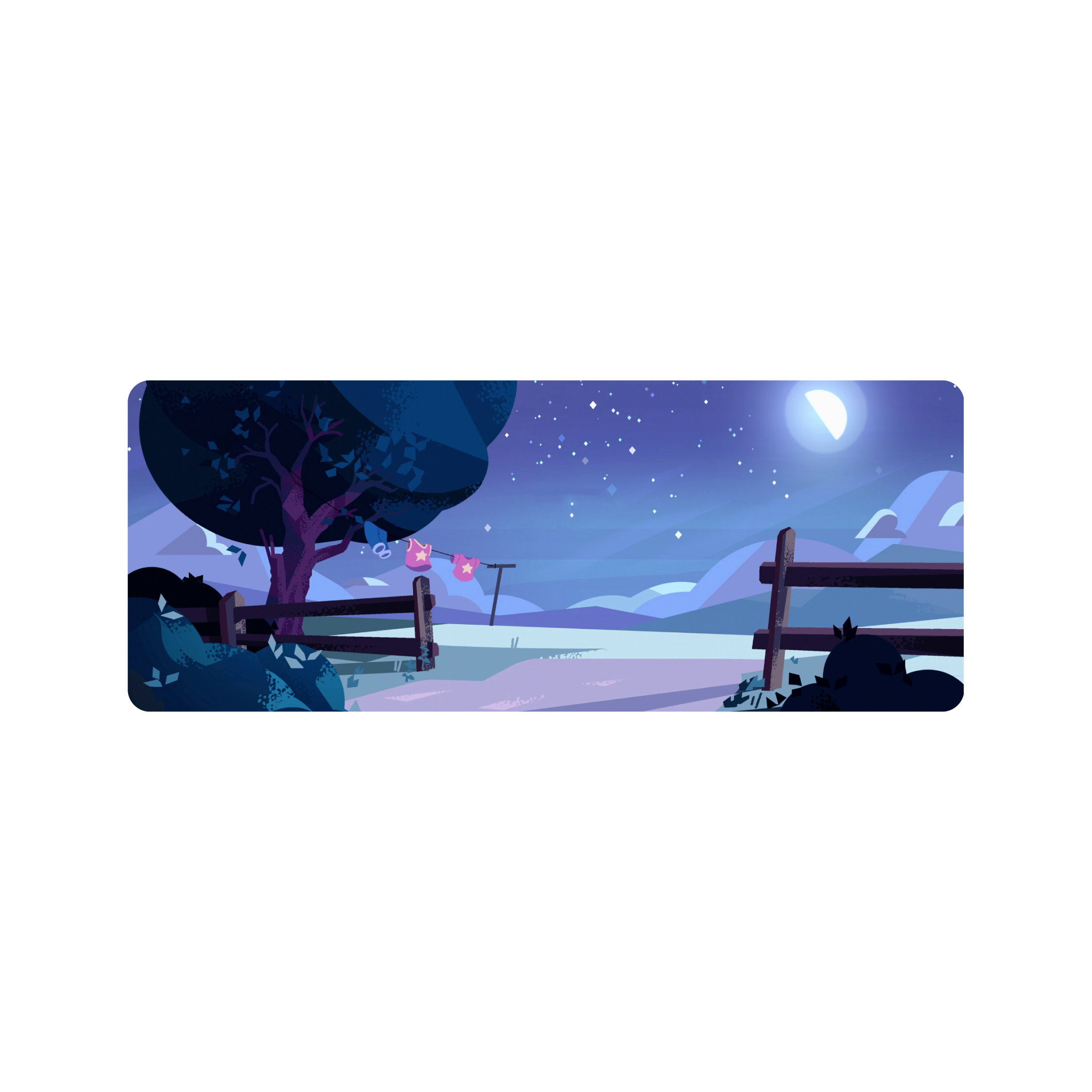 Mousepad Ending Steven Universe 90x35 PRO | Custom
