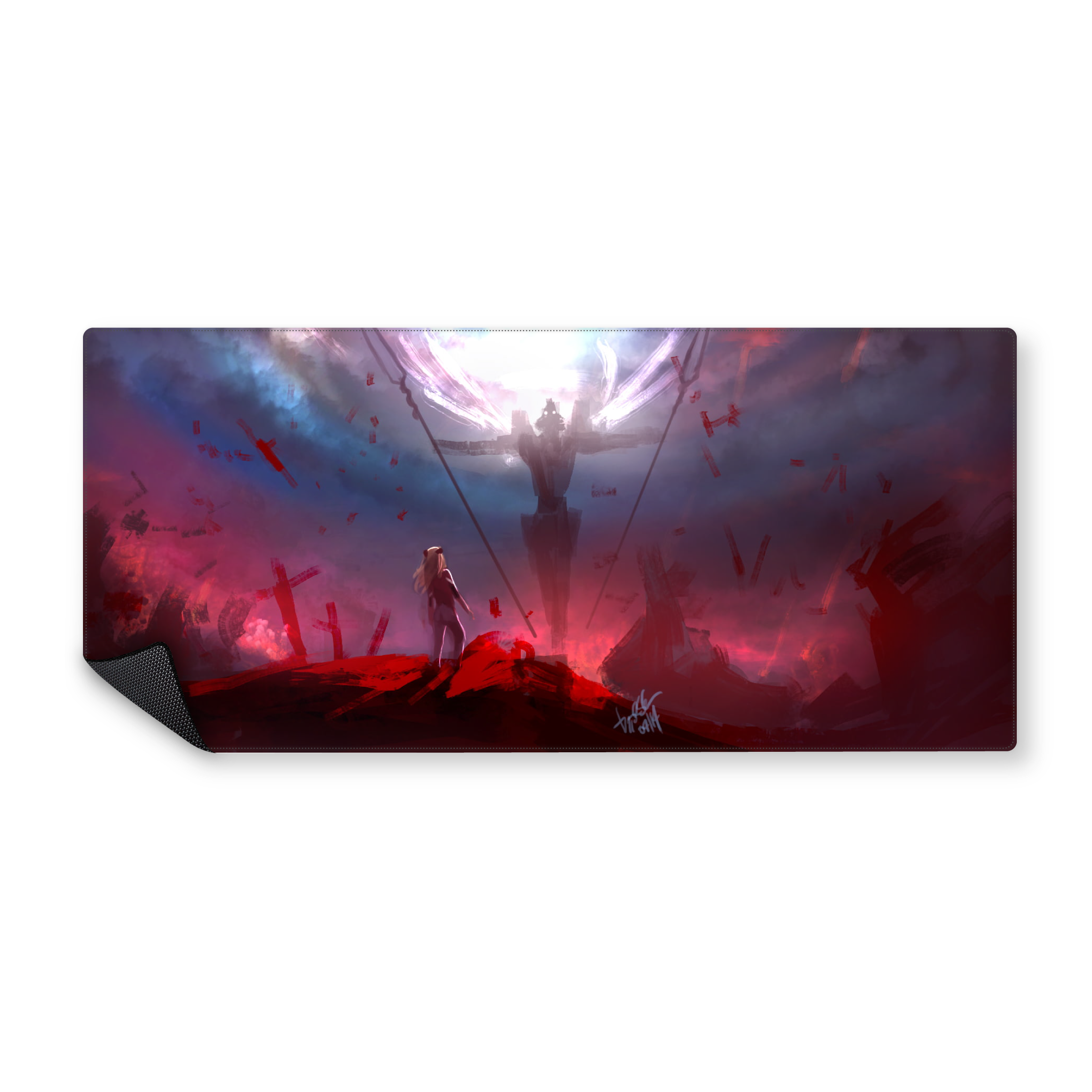 Mousepad Evangelion02 90x40 Classic | Custom