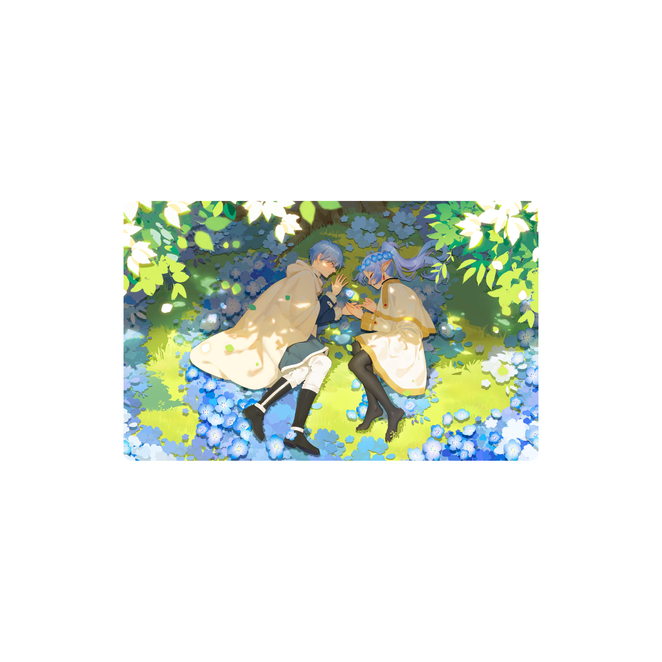 Mousepad Frieren y Himmel 80x50 Classic | Custom