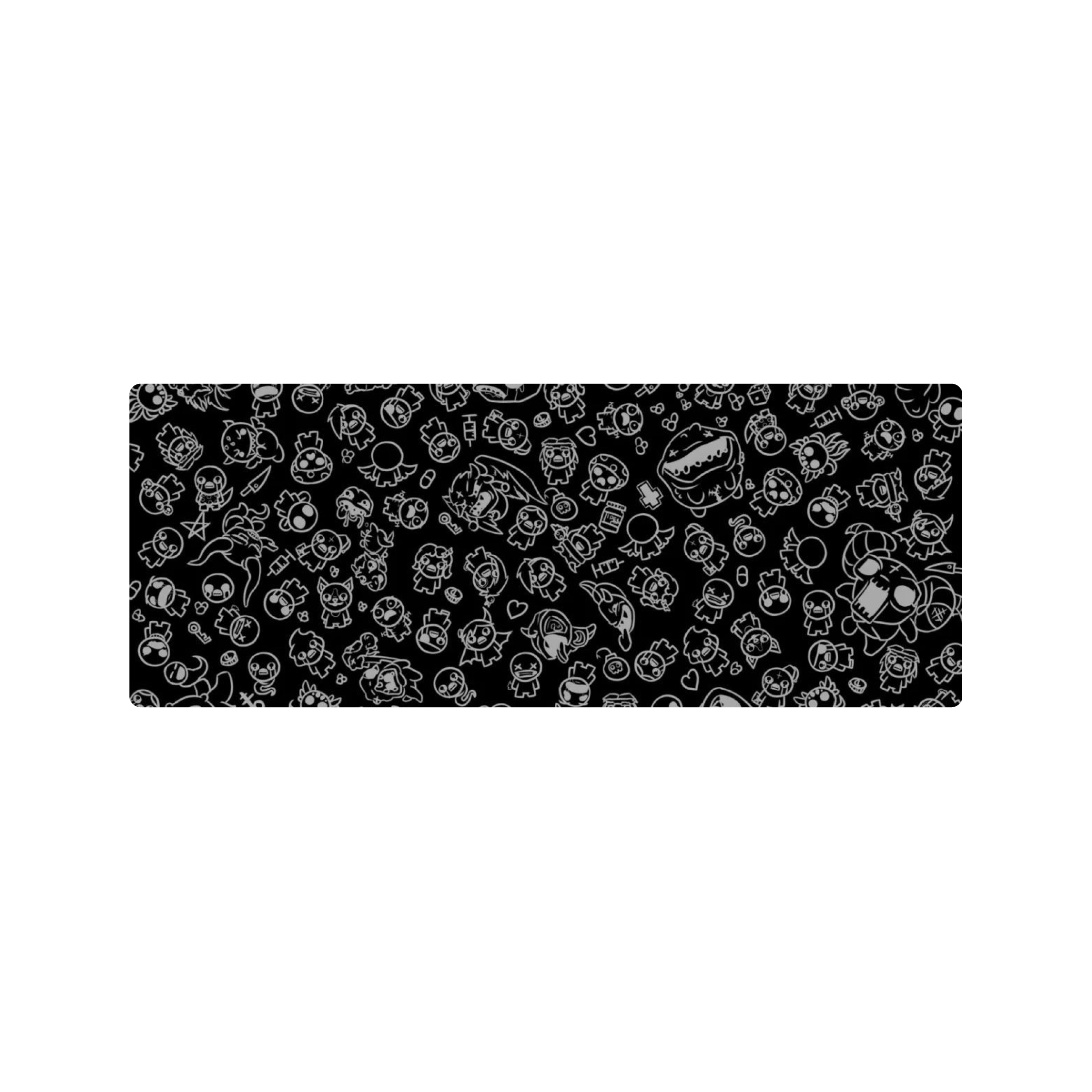 Mousepad Full black con diseños 130x50 Classic | Custom