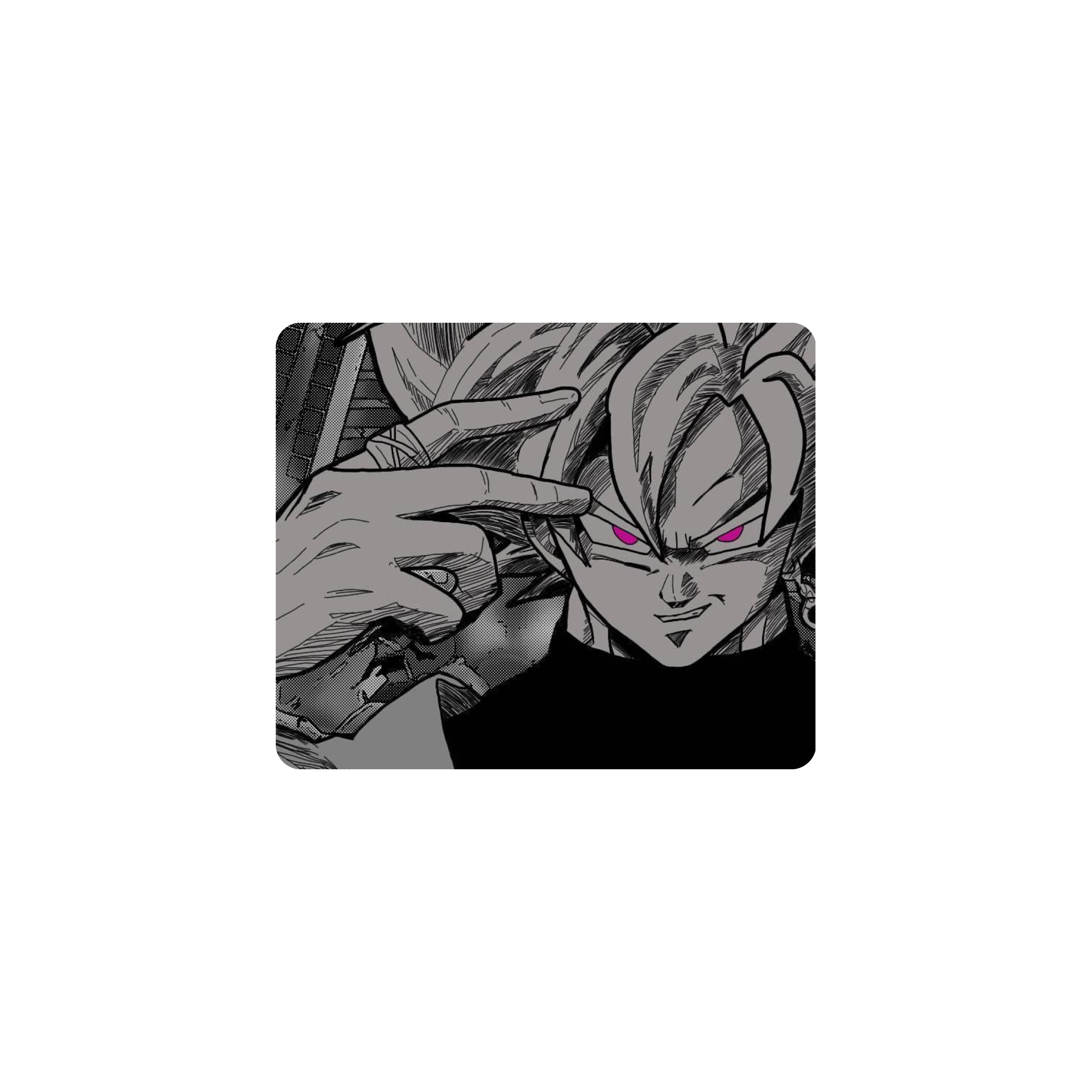Mousepad Goku Black manga 30x25 Classic | Custom