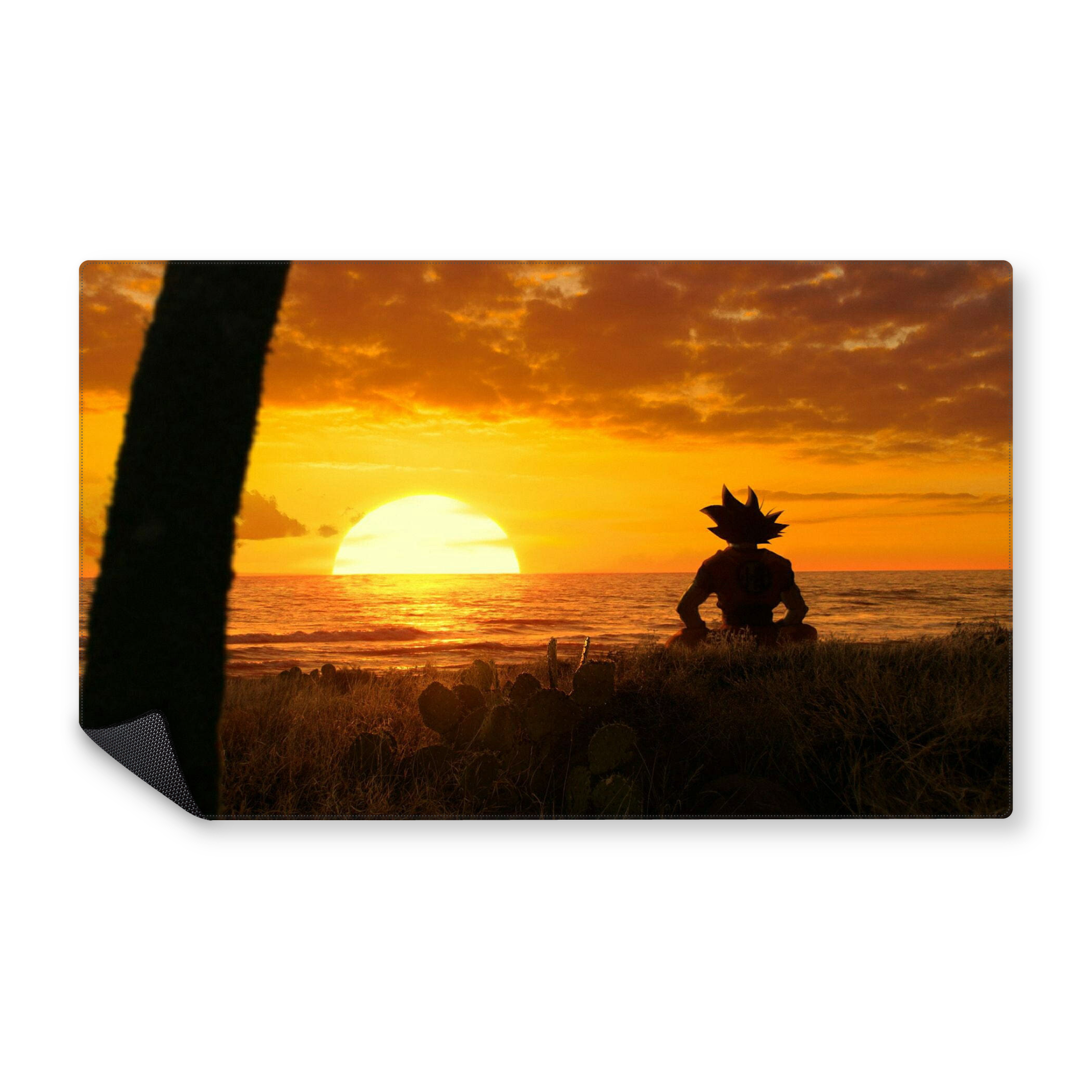 Mousepad Goku atardecer 100x60 Classic | Custom