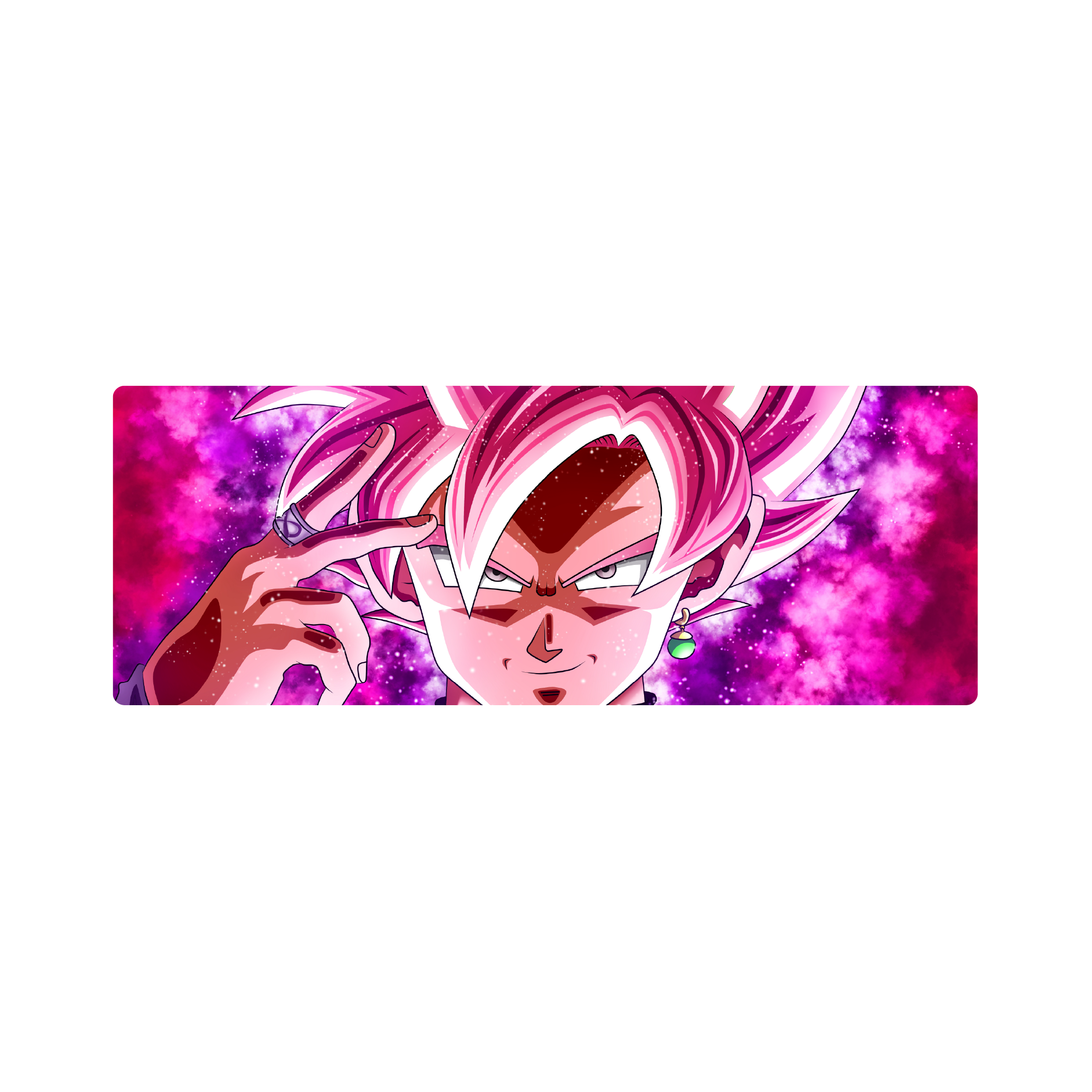 Mousepad Goku black rose 110x40 Classic | Custom