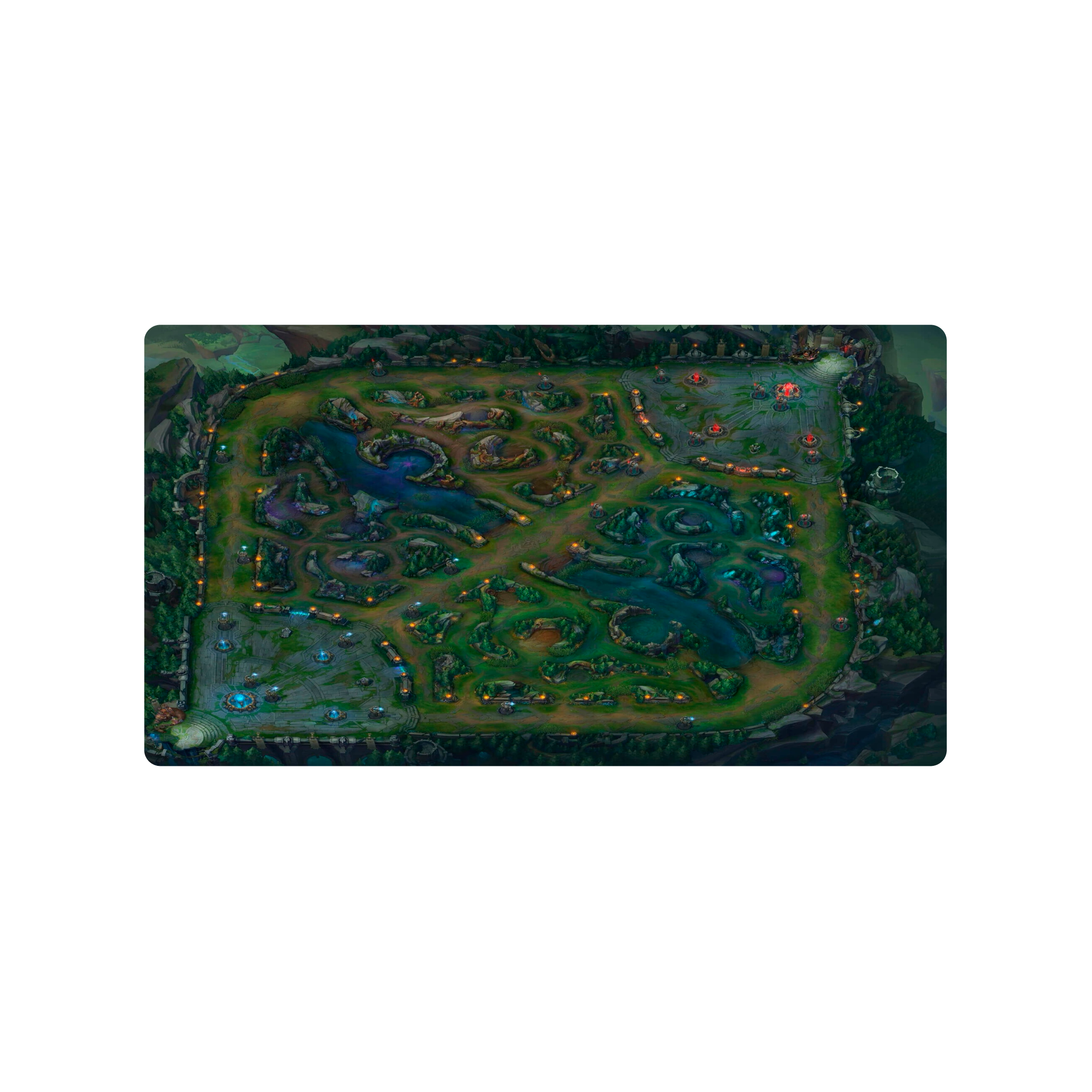 Mousepad Grieta del invocador 115x63 Classic | Custom