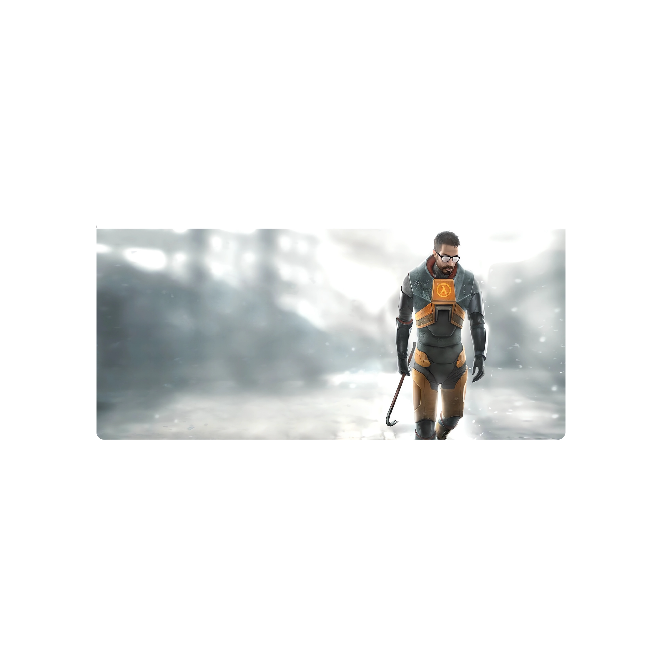 Mousepad Half Life 2 Gordon Freeman 75x35 Classic | Custom