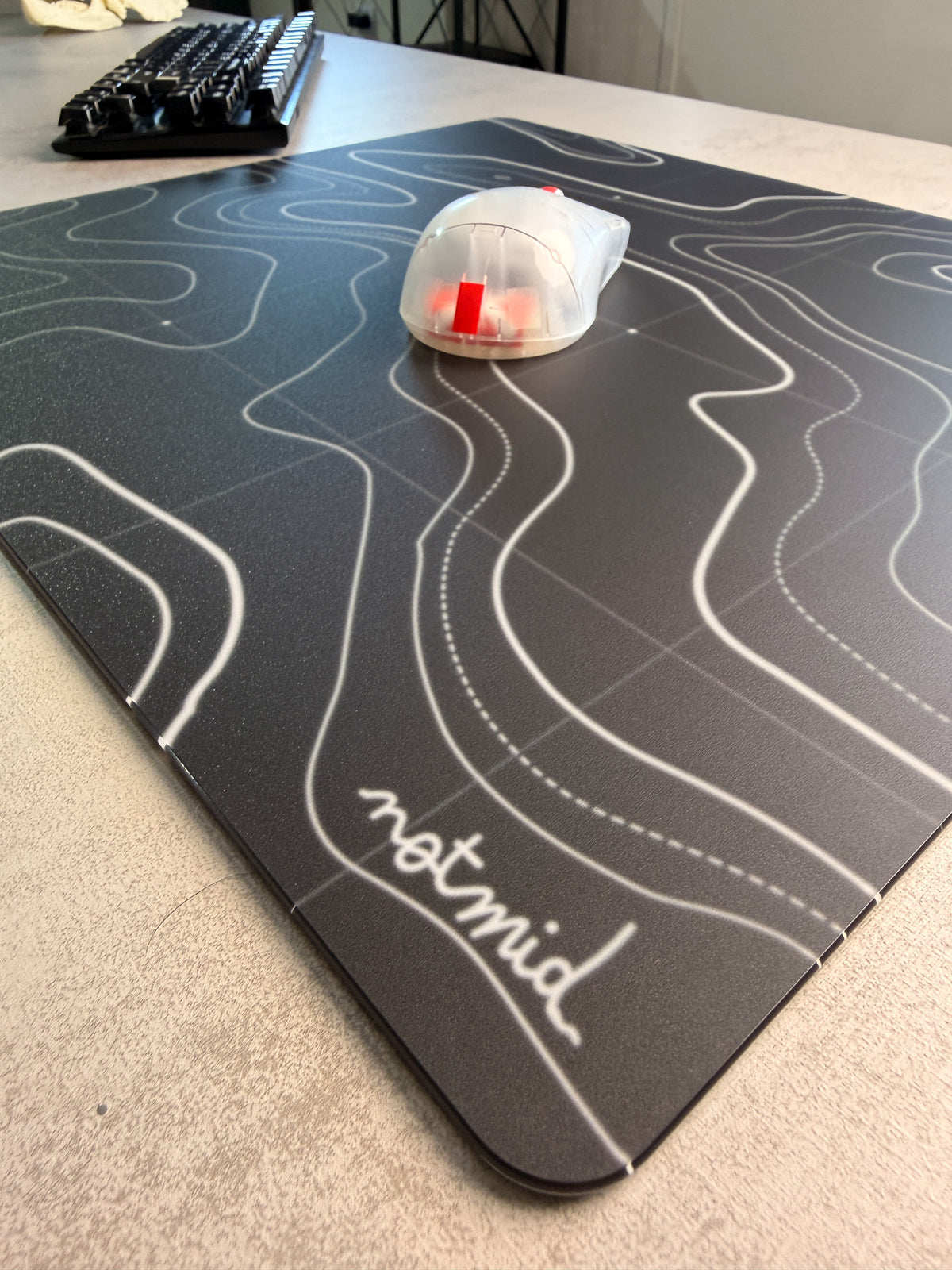 Glasspad Topográfico Dark | Serie G V-S02