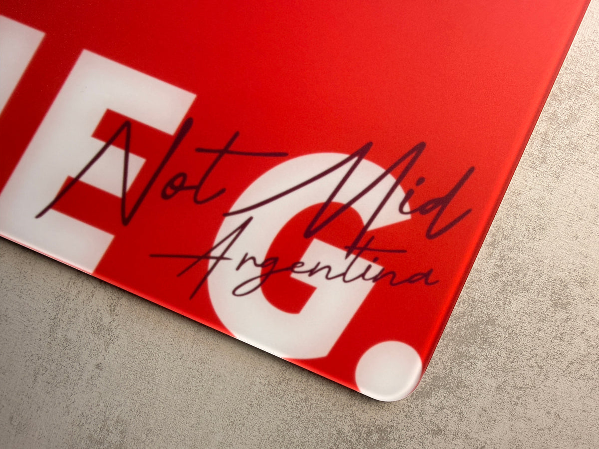 Glasspad Signature Rojo | Serie G V-S02