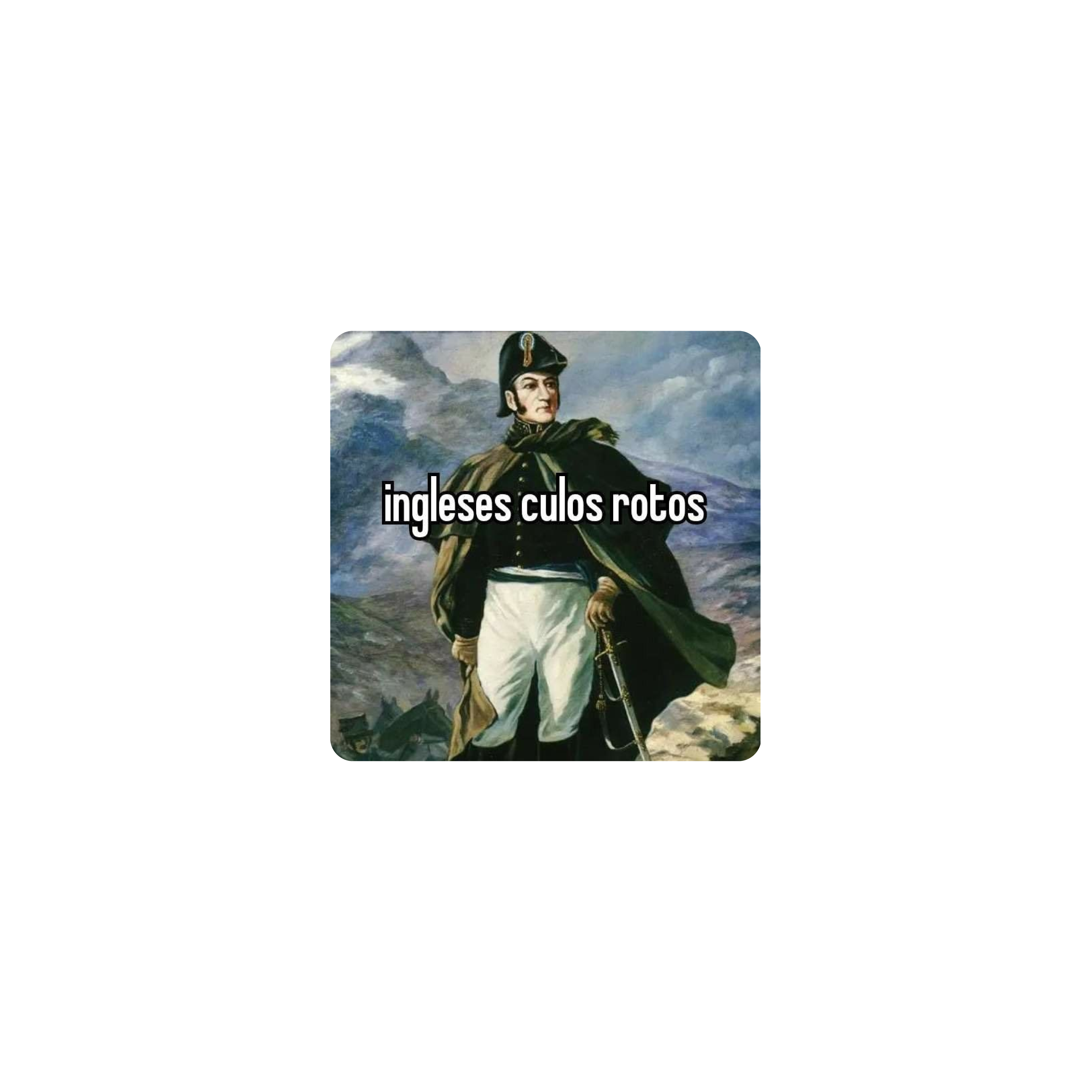 Mousepad Ingleses 25x25 Classic | Custom