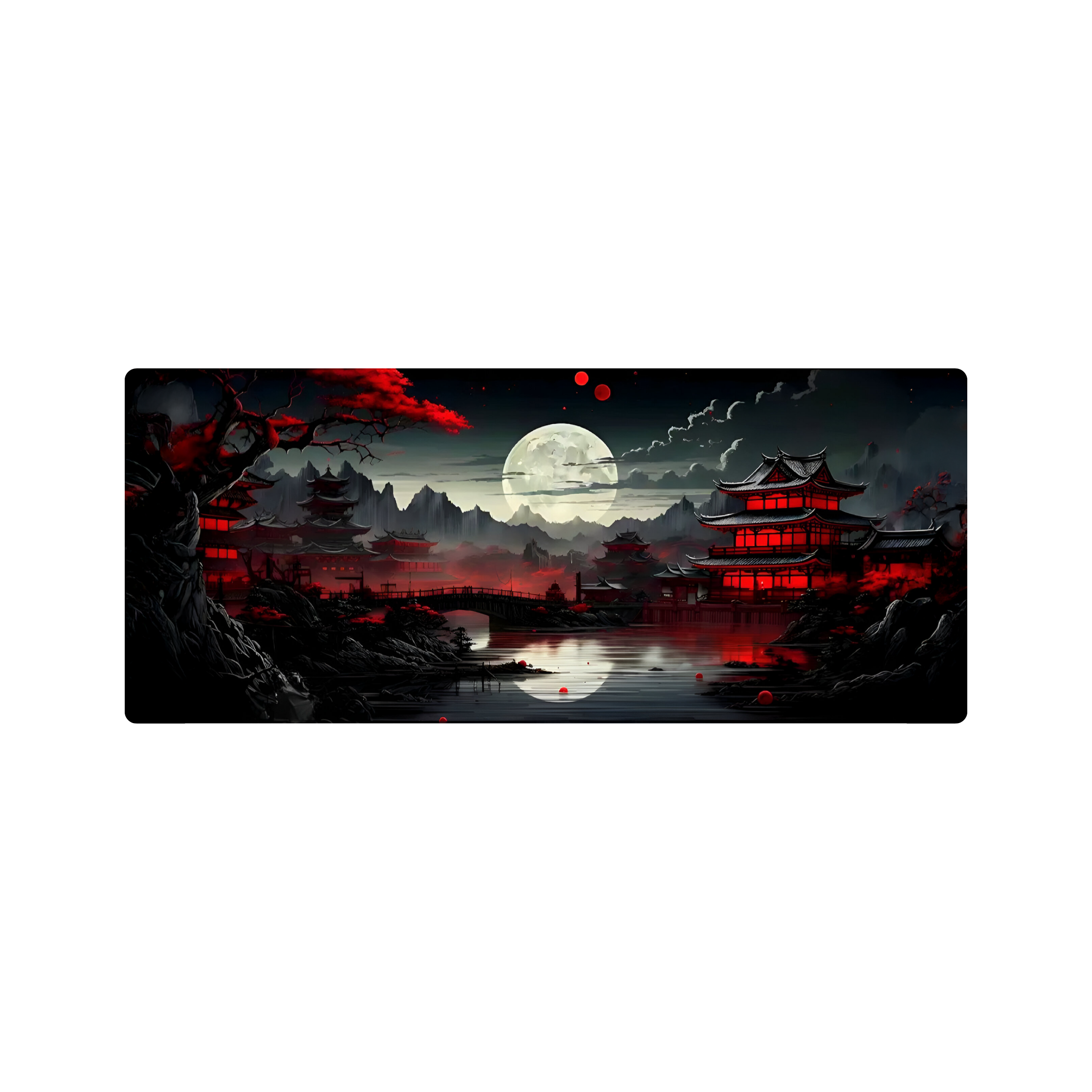 Mousepad Japanese Moon 120x50 PRO | Custom