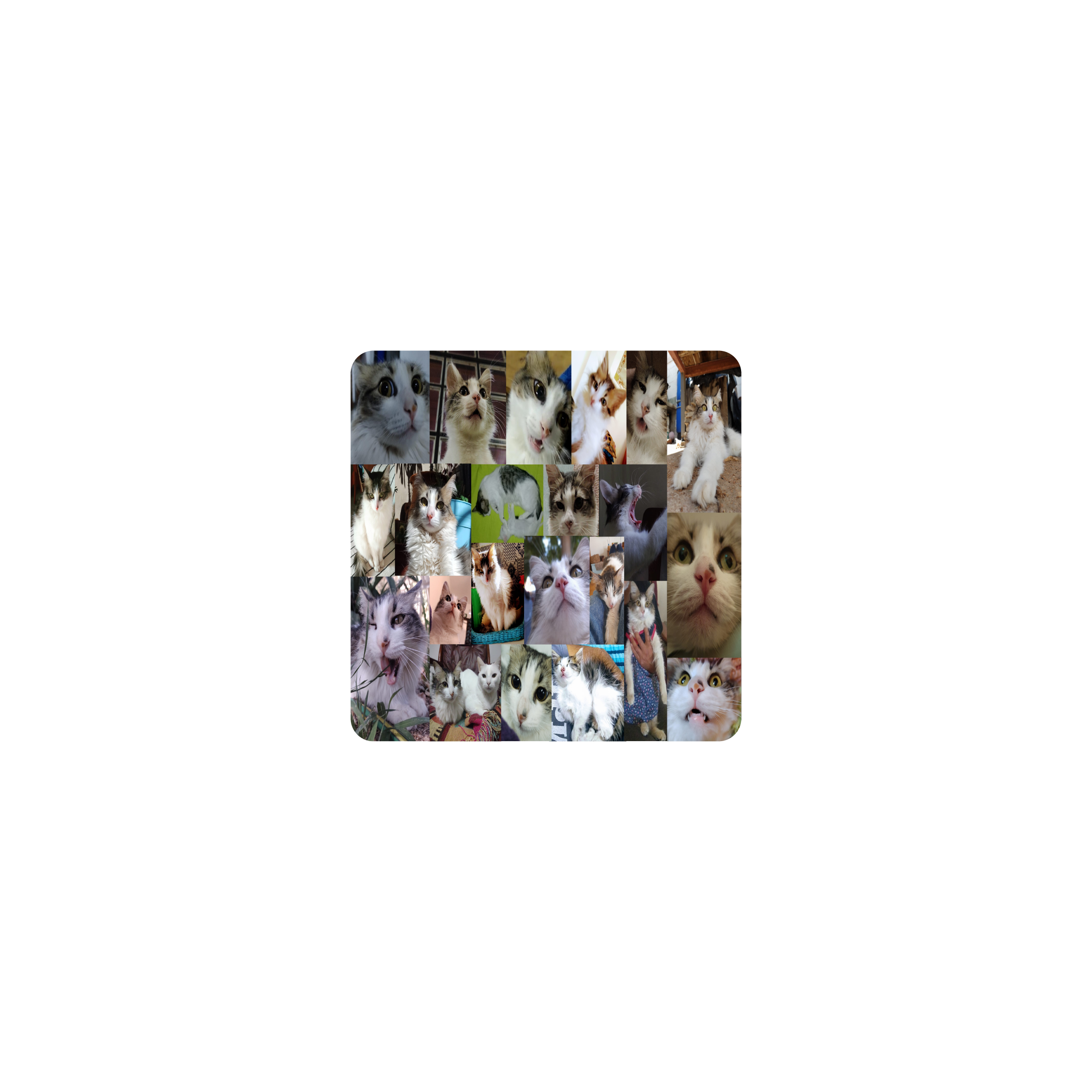 Mousepad Jeti Collage 25x25 Classic | Custom
