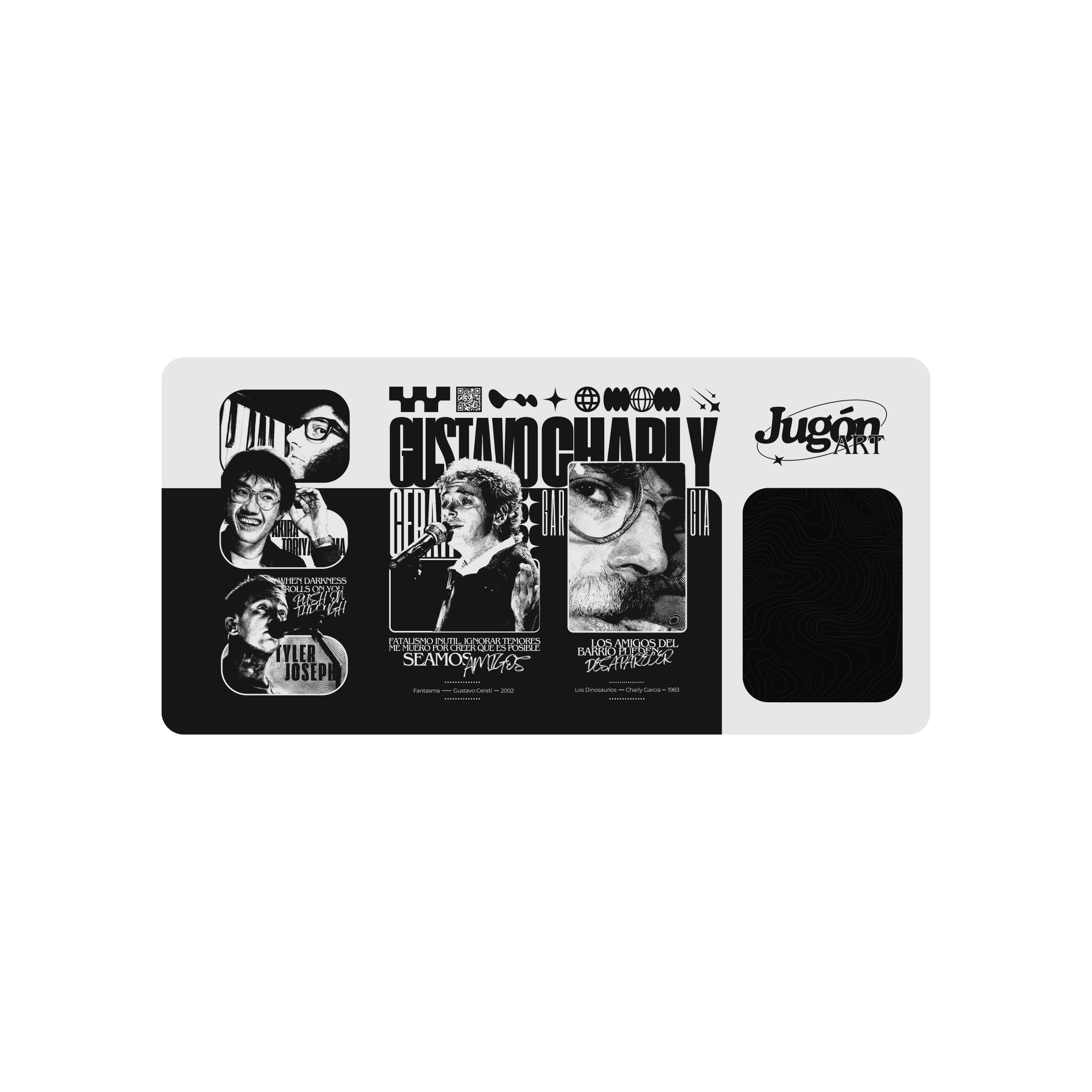 Mousepad JugonArt 60x29 PRO | Custom