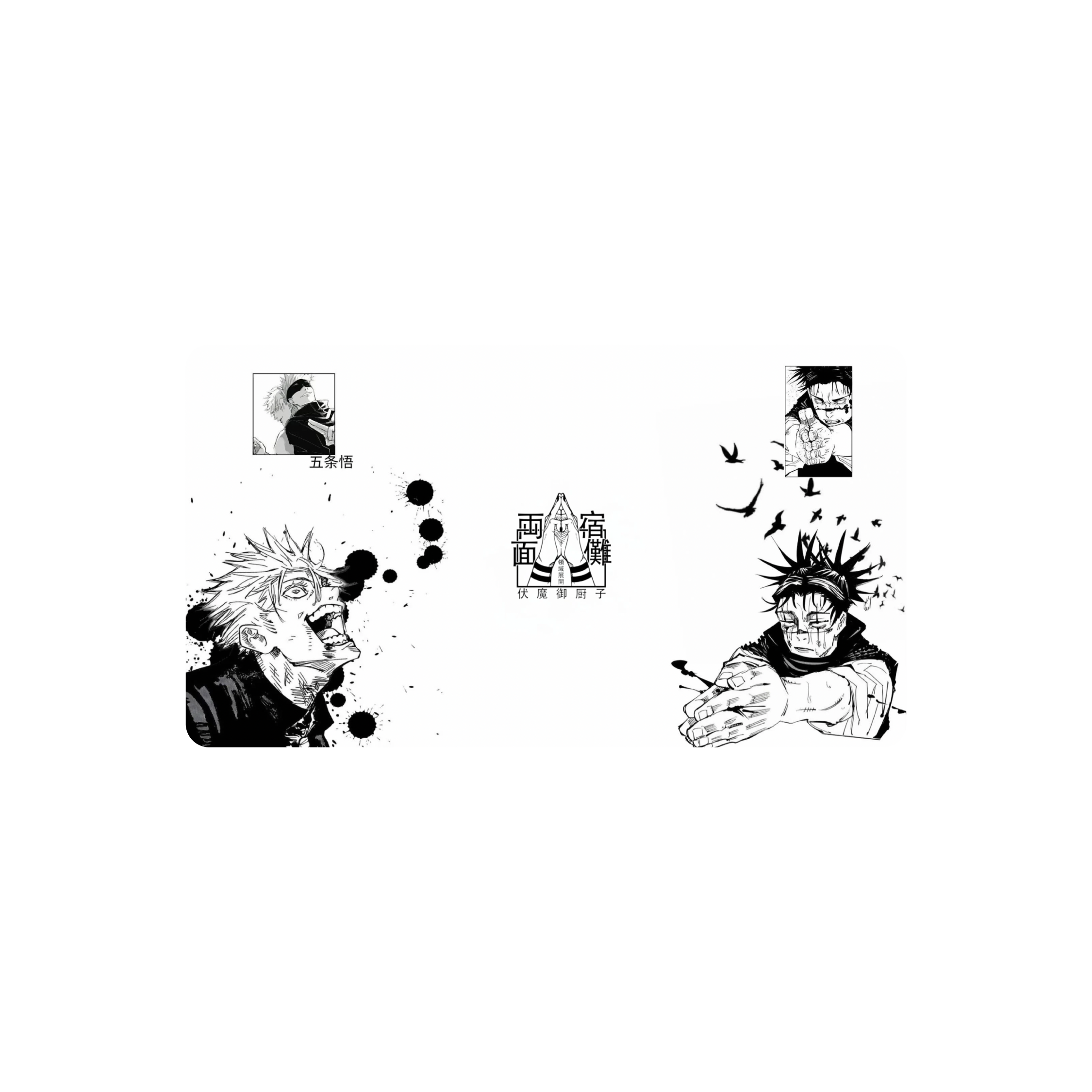 Mousepad Jujutsu kaisen gojo y choso 90x50 PRO | Custom