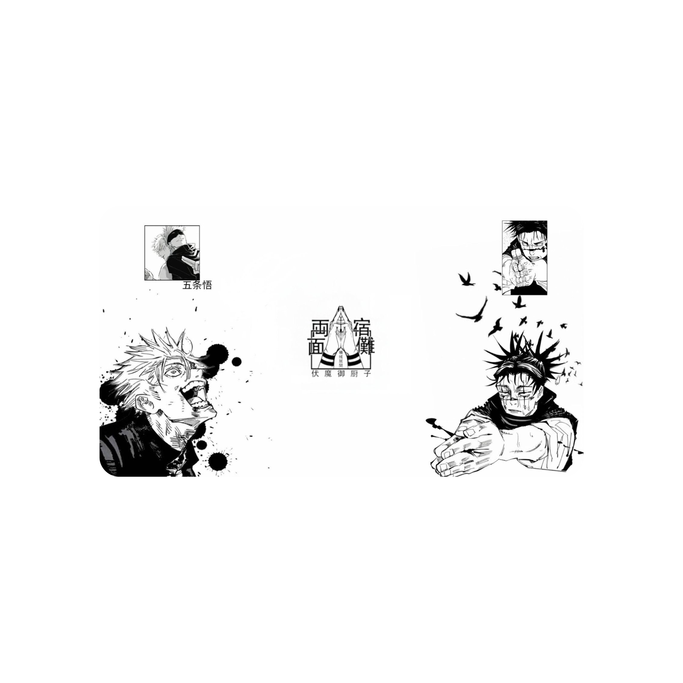 Mousepad Jujutsu kaisen gojo y choso 90x50 PRO | Custom