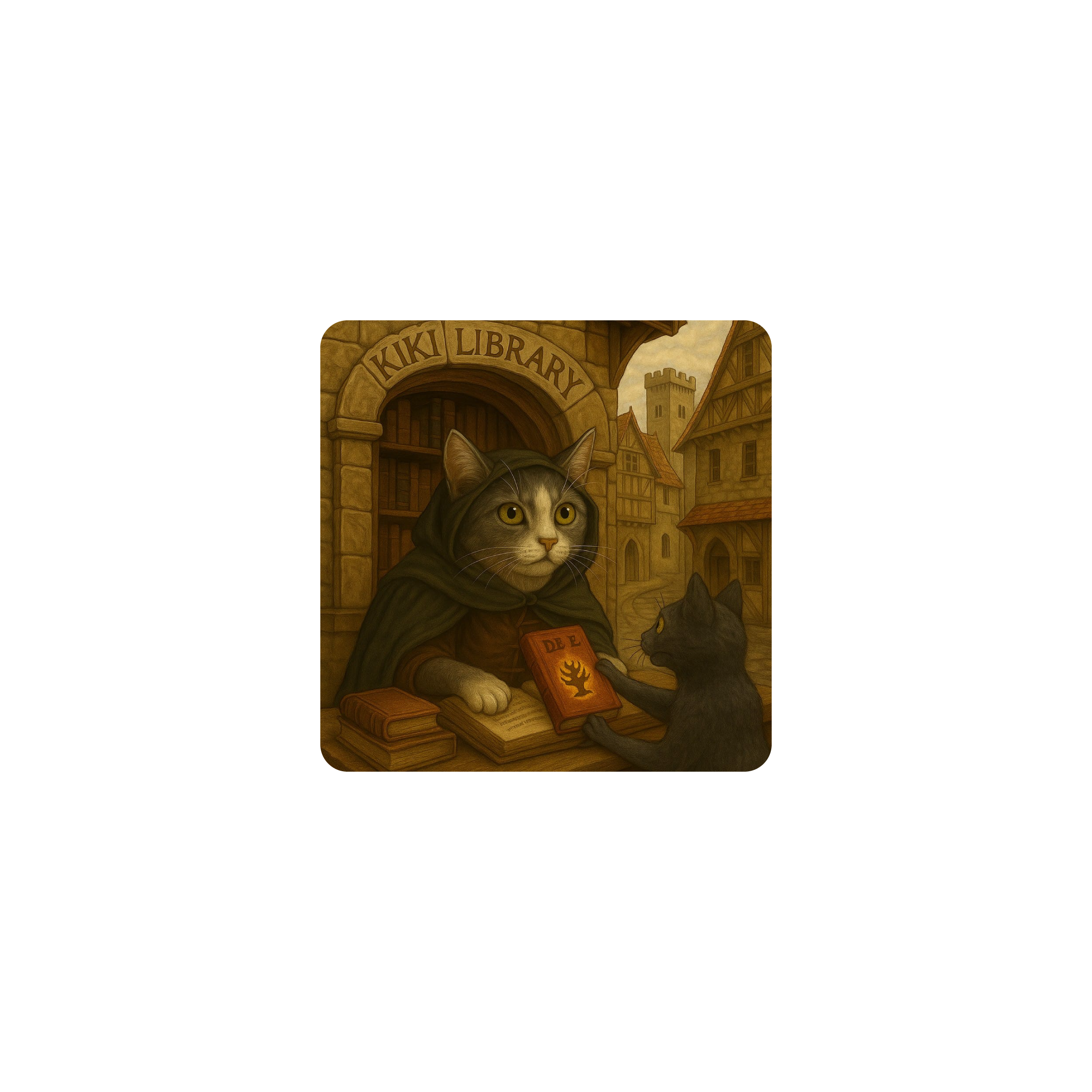 Mousepad Kiki 25x25 Classic | Custom