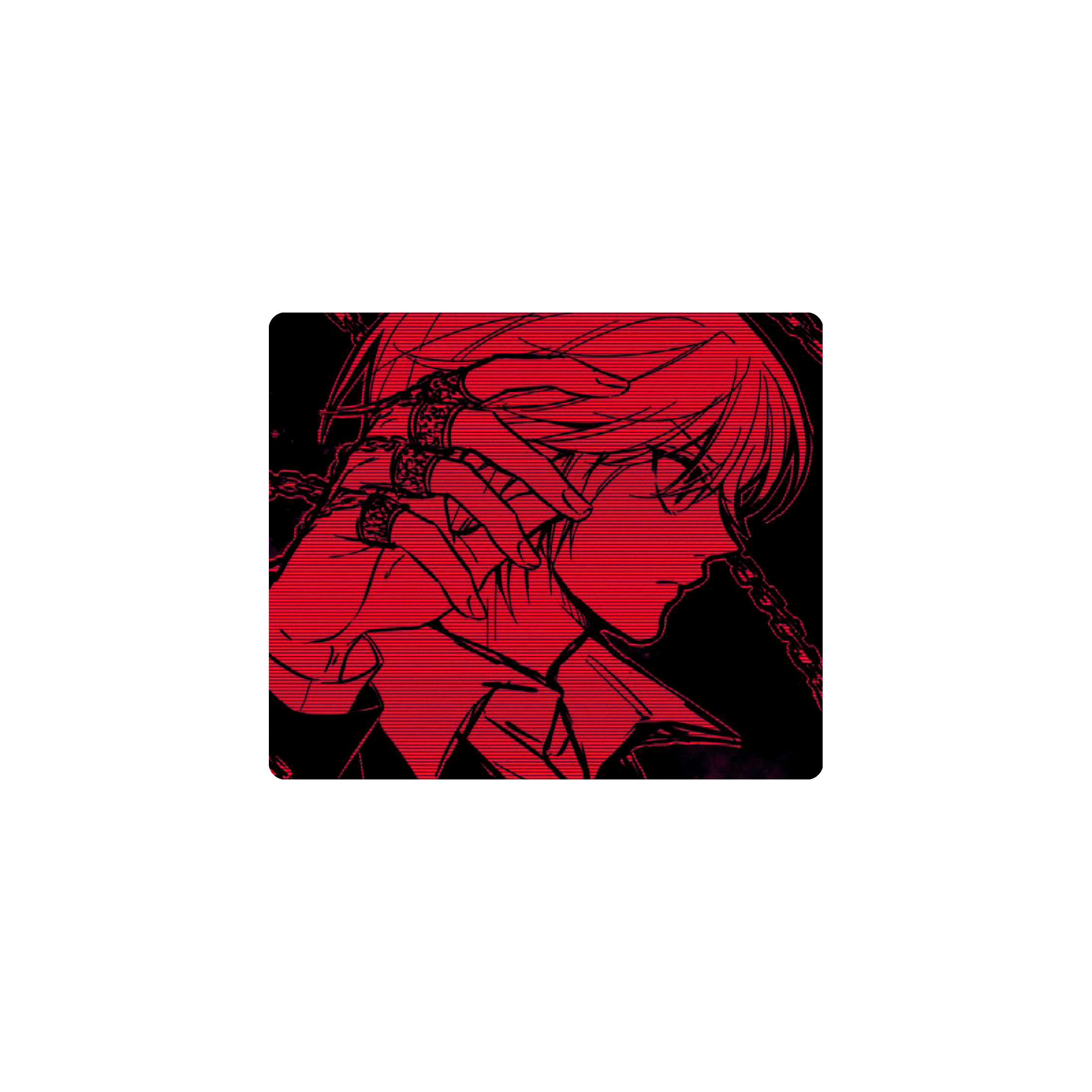 Mousepad Kurapika Kurta RED 40x34 PRO | Custom