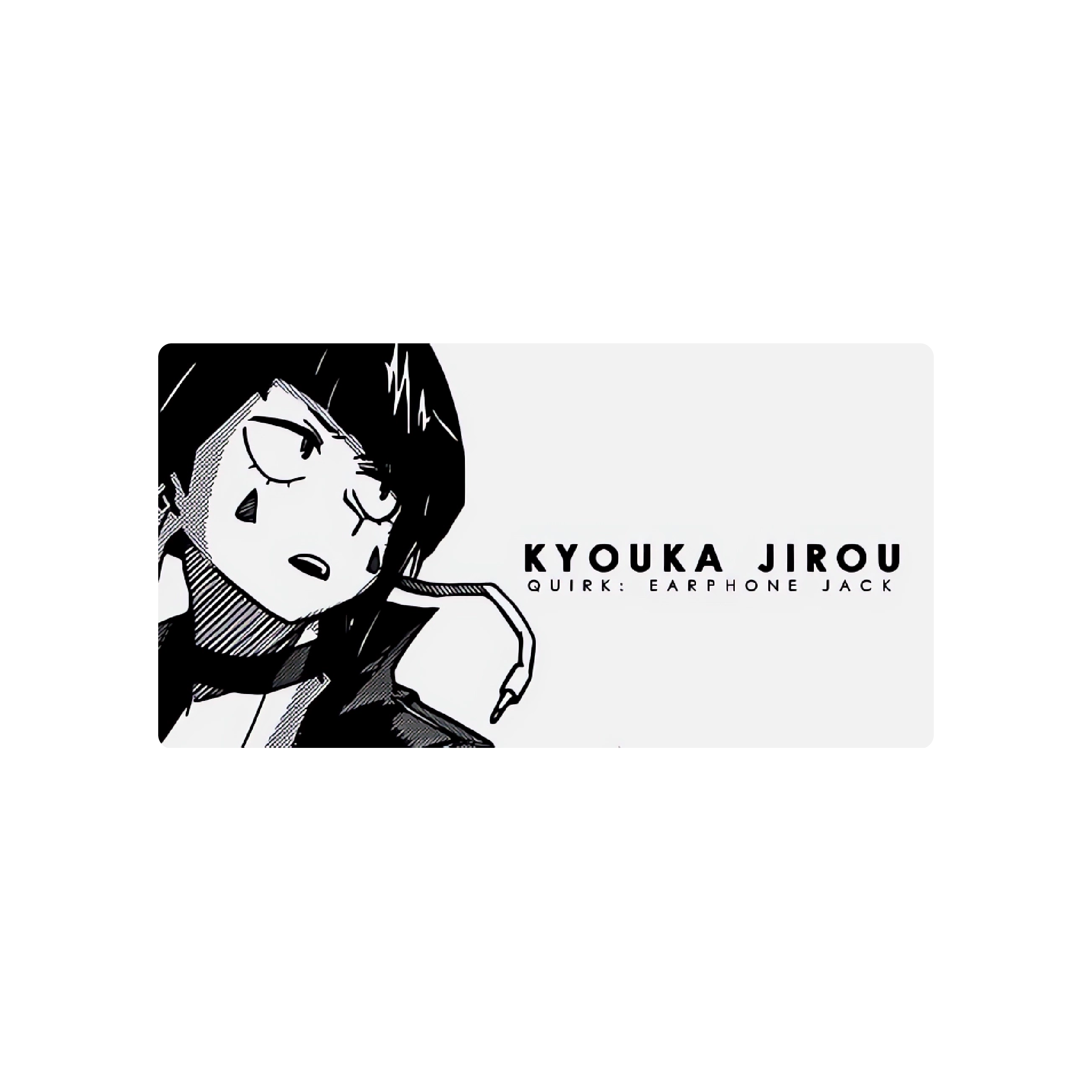 Mousepad Kyoka Jirou 62x32 Classic | Custom