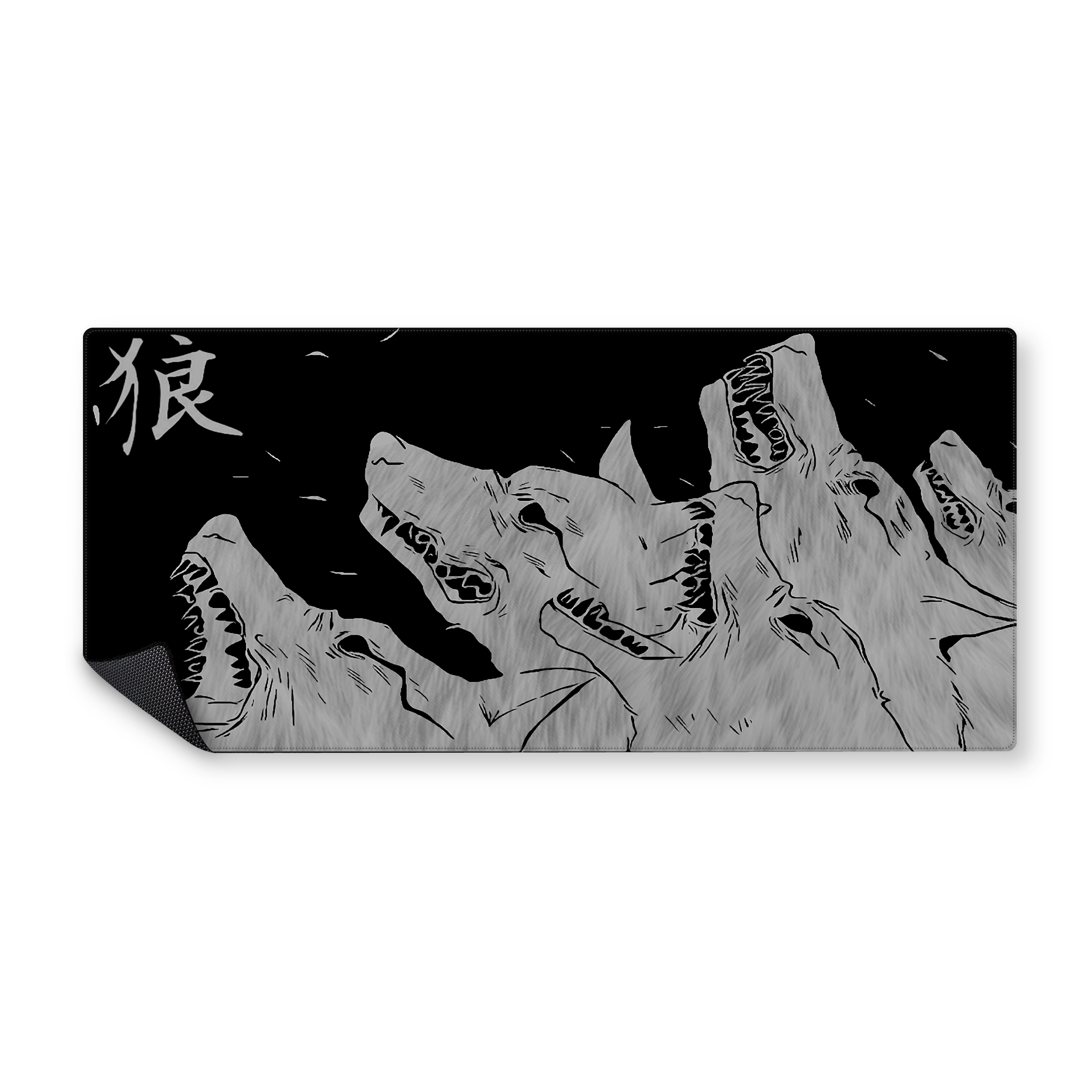 Mousepad Lobo gris 90x40 PRO | Custom