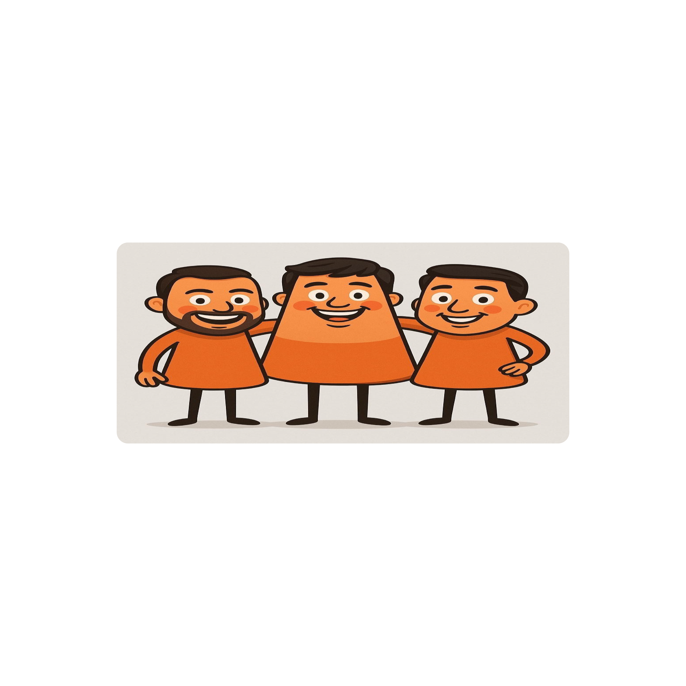 Mousepad Los amigos conos 80x35 PRO | Custom