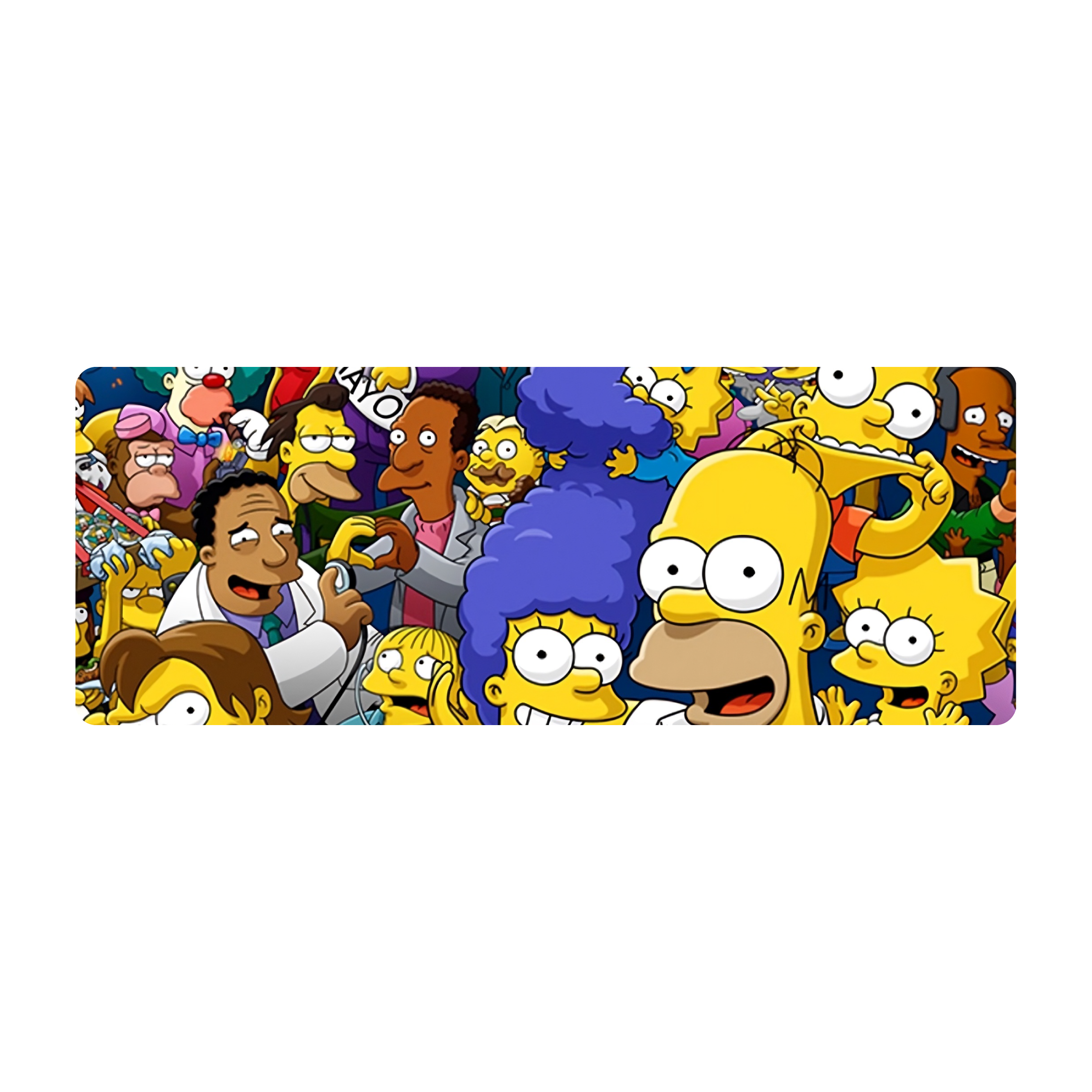 Mousepad Los simpsons 120x45 Classic | Custom
