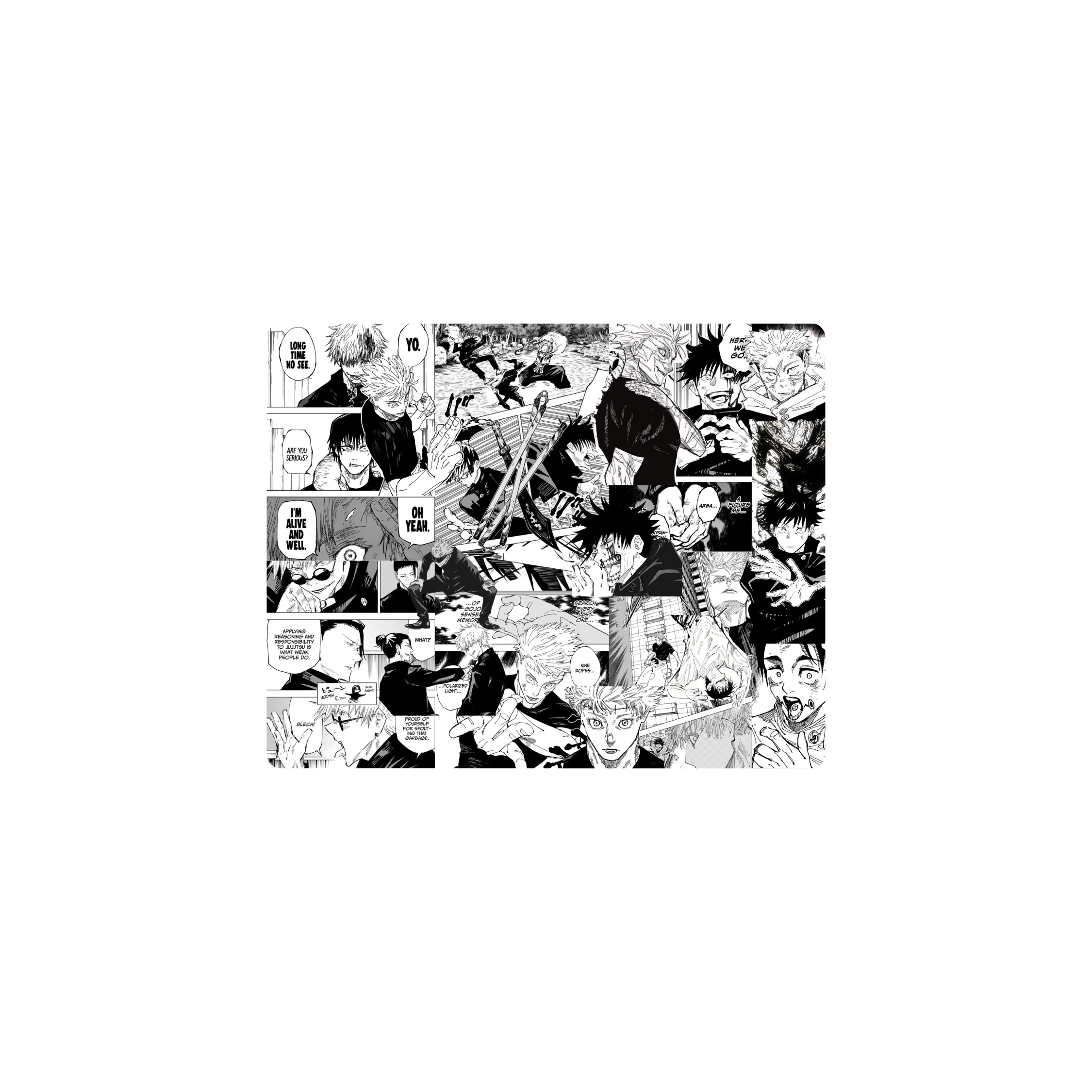 Mousepad Manga jujutsu kaisen 2 50x40 Classic | Custom