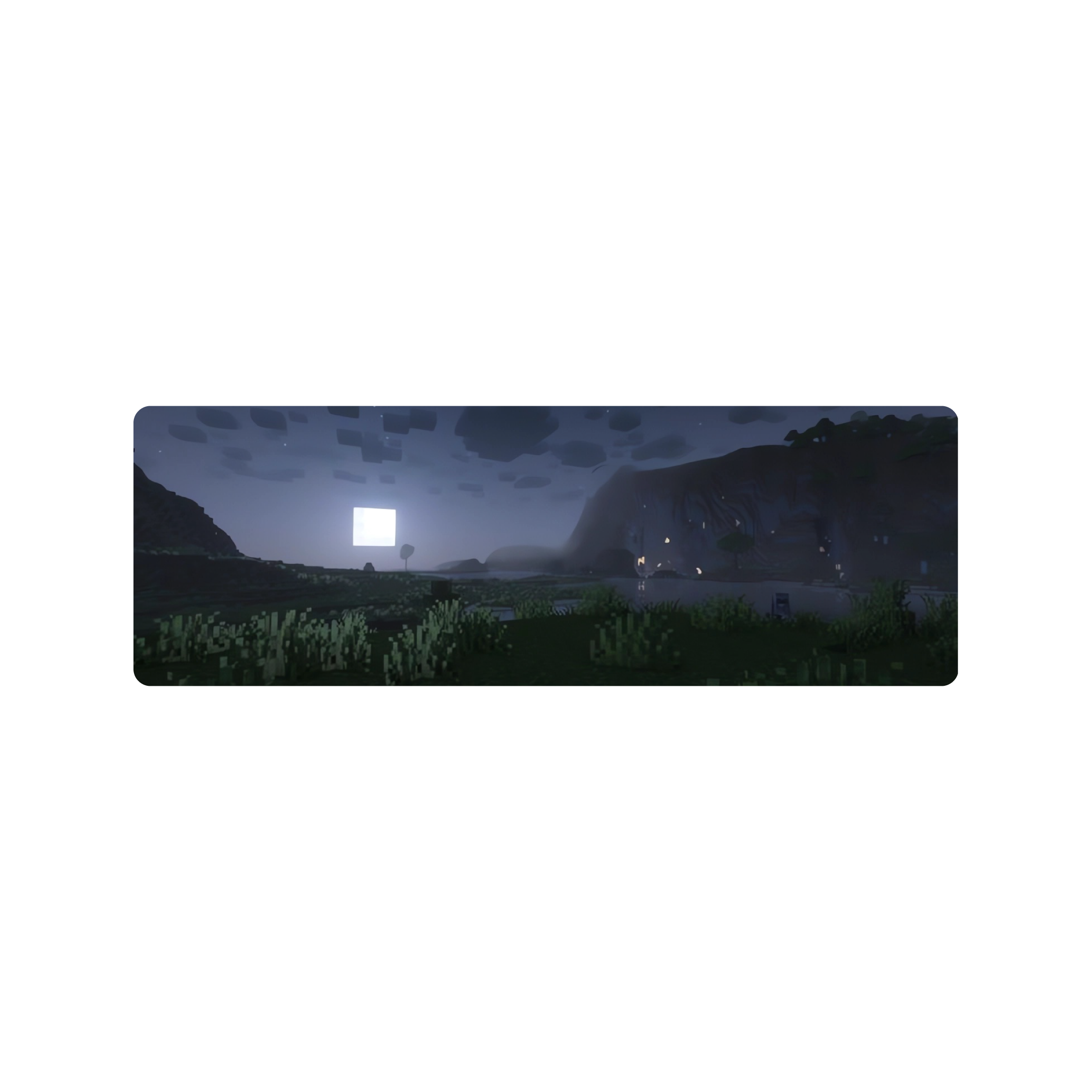 Mousepad Minecraft 76x25 Classic | Custom