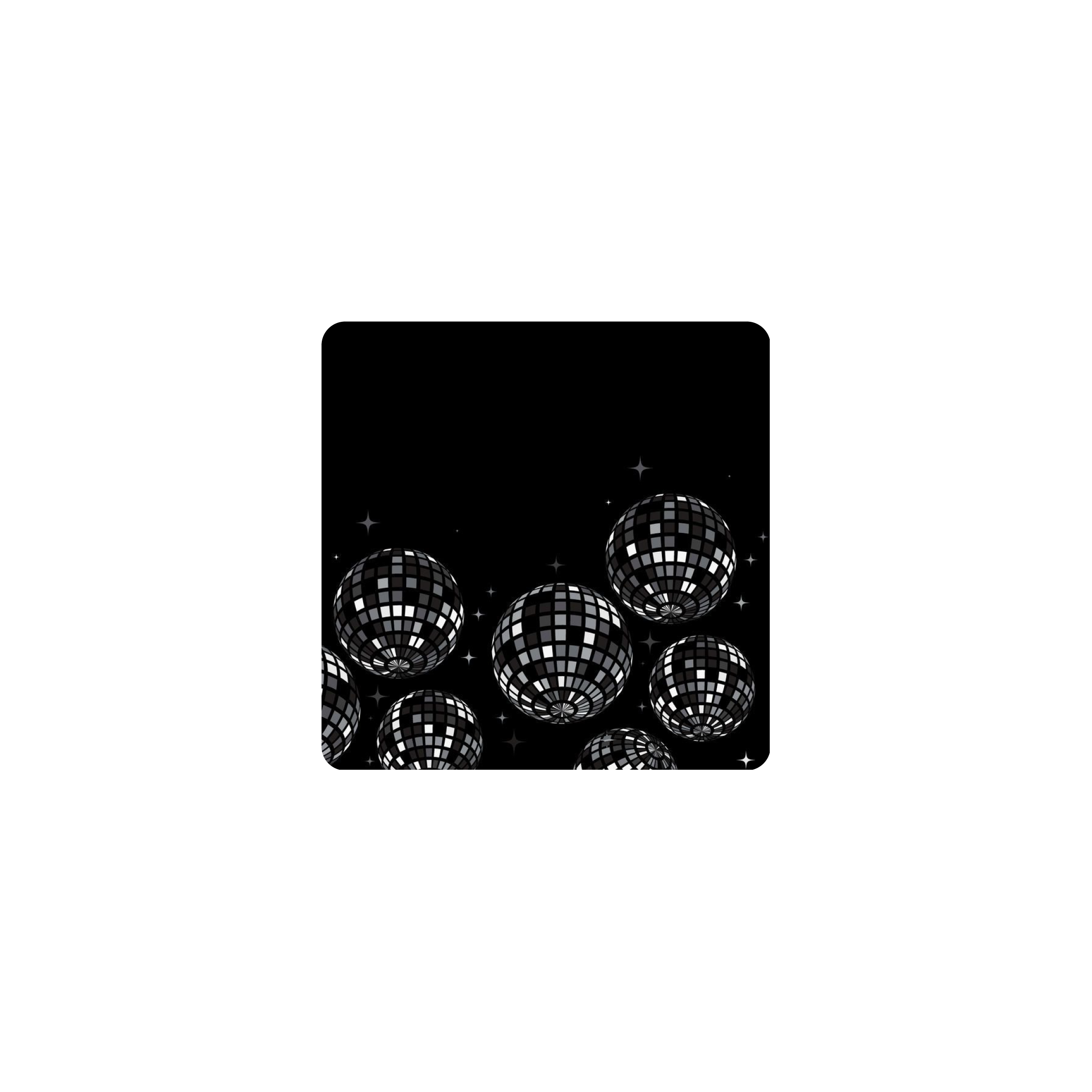 Mousepad Mirrorball 25x25 Classic | Custom