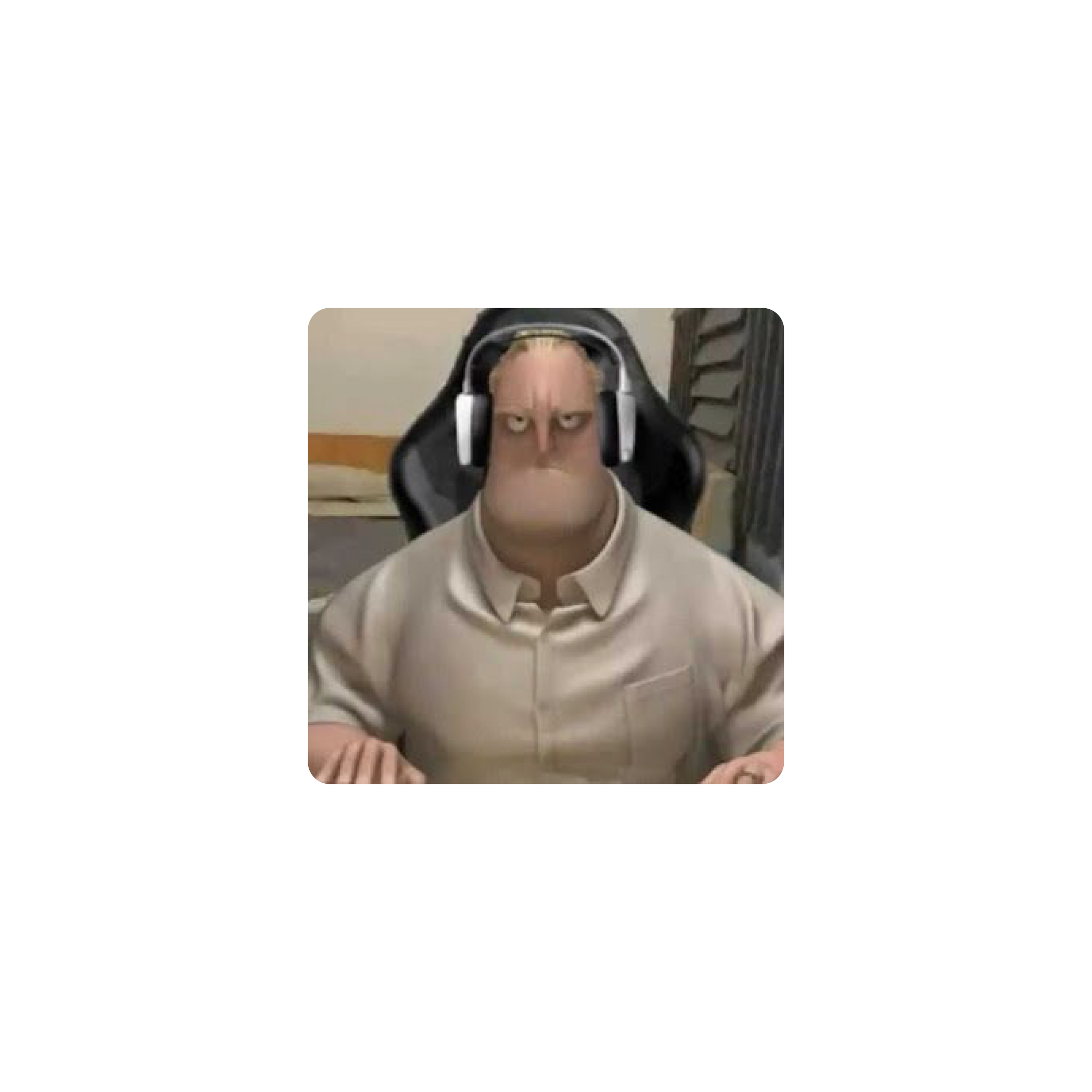 Mousepad Momo version Robert Bob 50x50 PRO | Custom