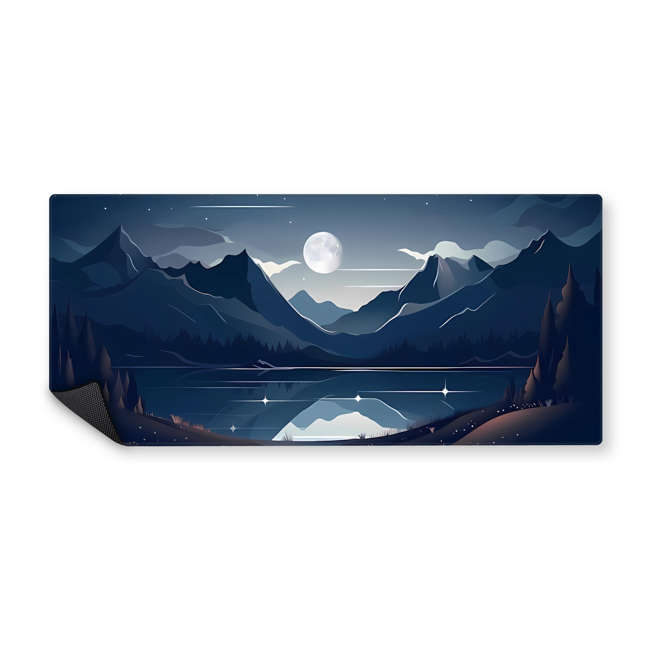 Mousepad Montaña y lago 90x40 Classic | Custom