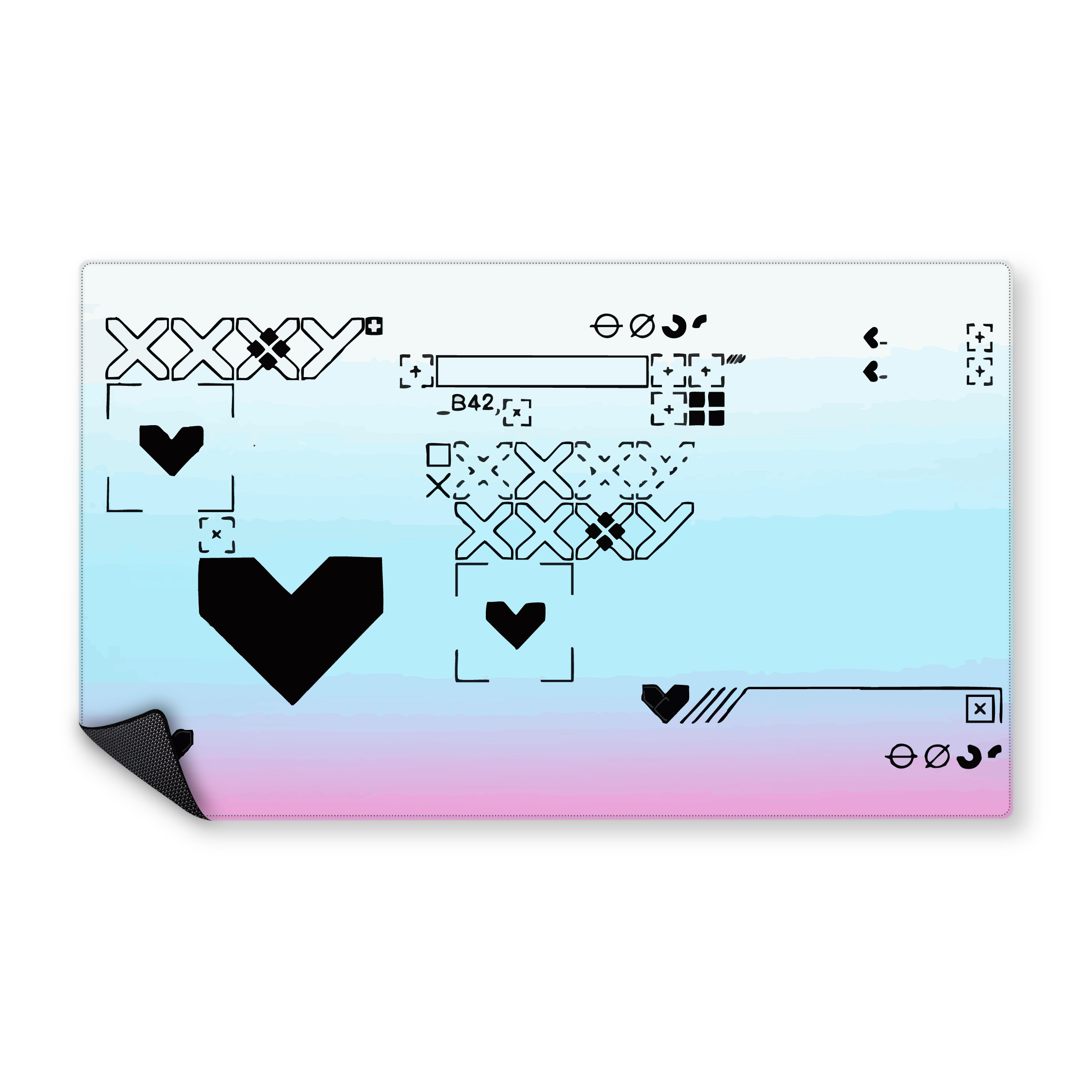 Mousepad My love printstream 100x60 PRO | Custom