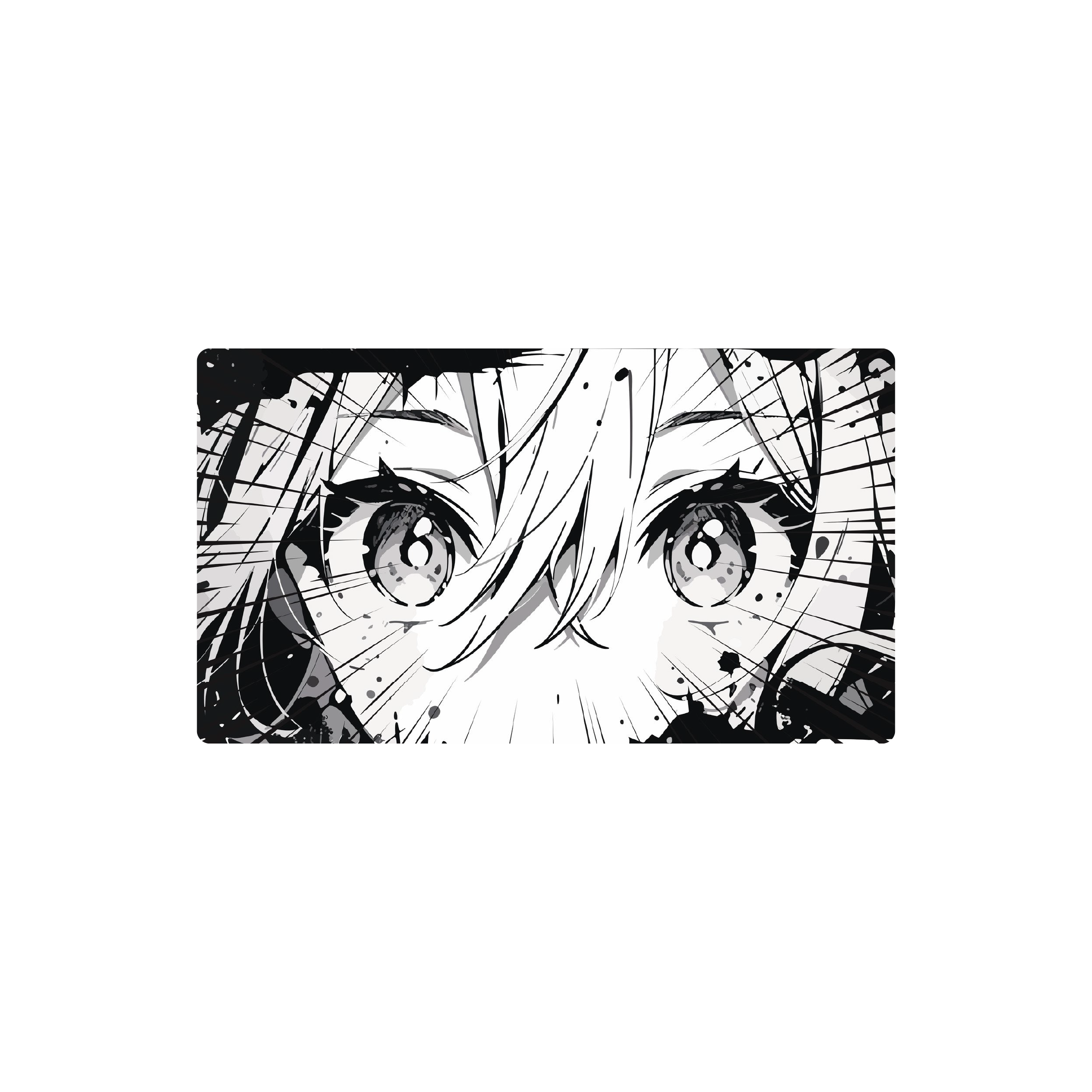 Mousepad Ojos Anime 80x45 Classic | Custom