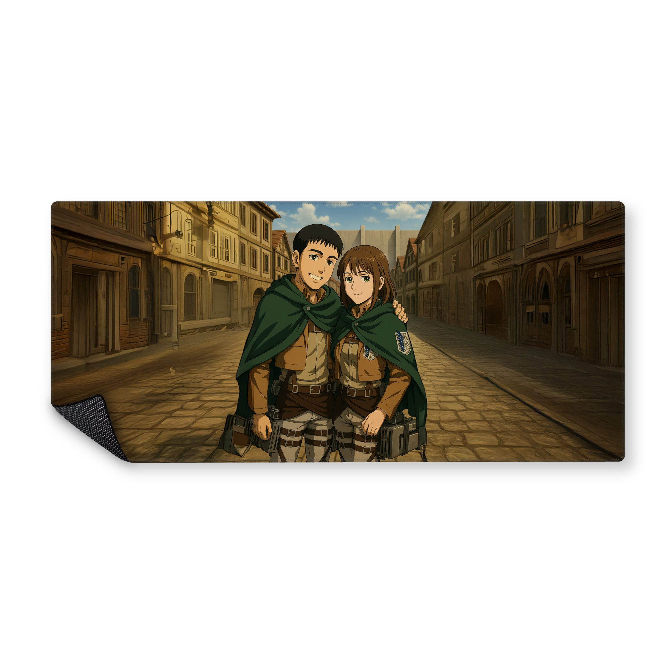 Mousepad Pareja Shingeki 90x40 Classic | Custom
