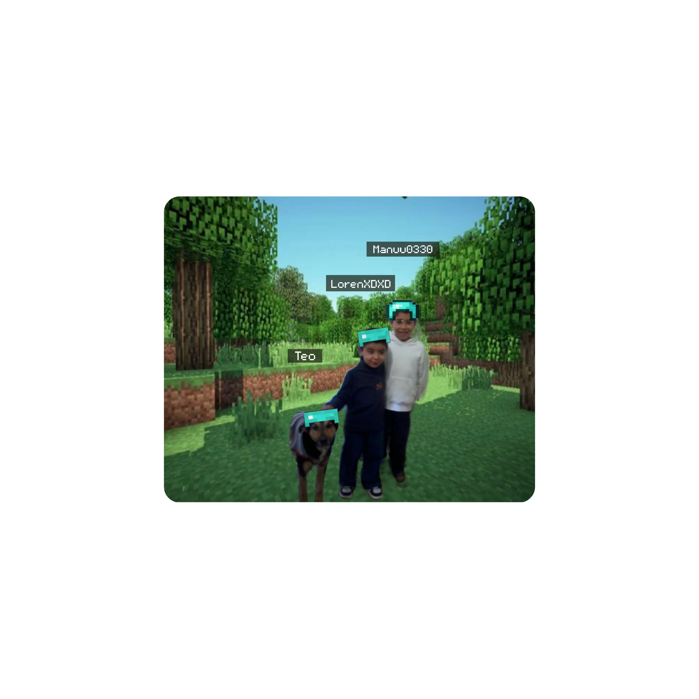 Mousepad Pinto ese Minecraft 30x25 Classic | Custom