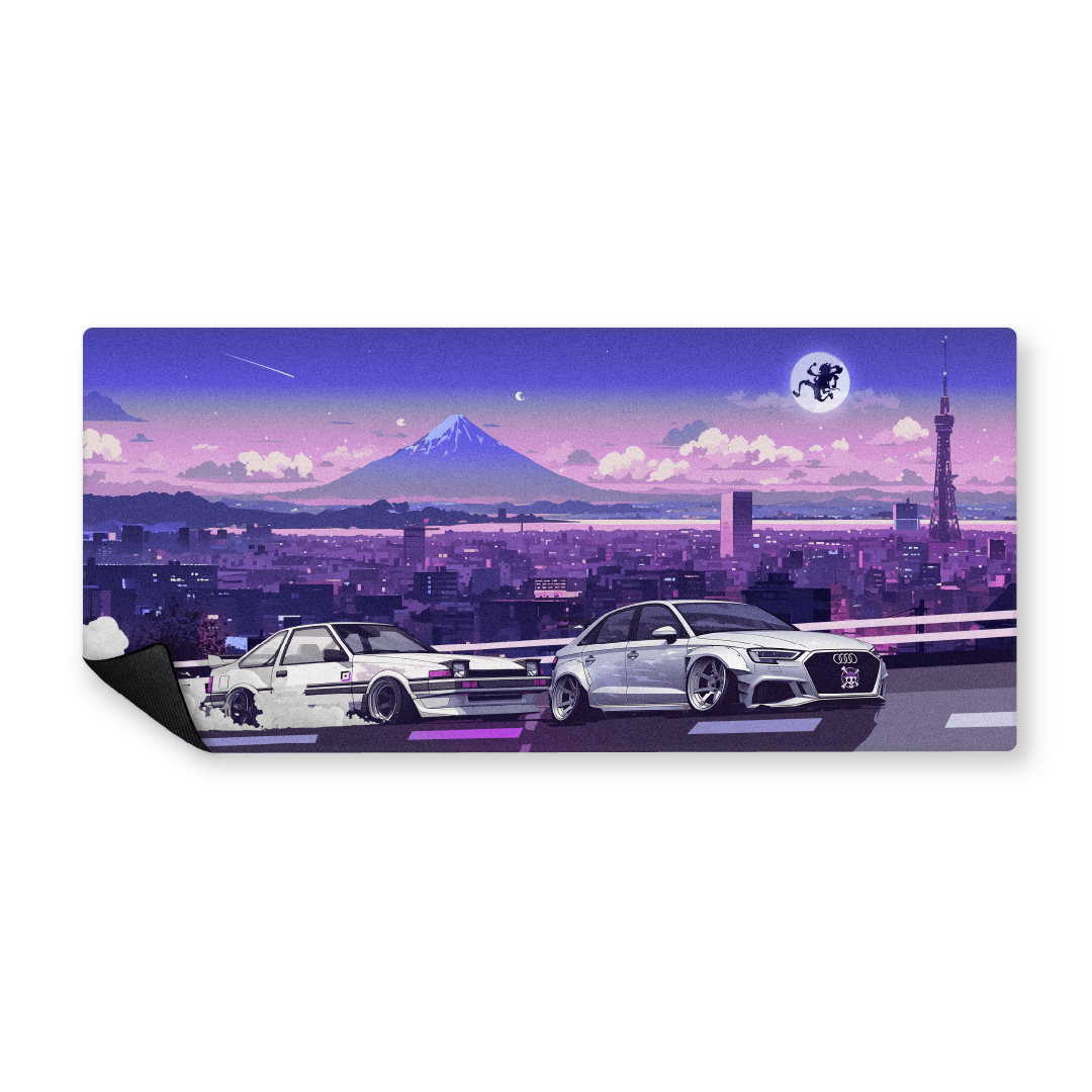 Mousepad Carreras INITIAL D | NOTMID